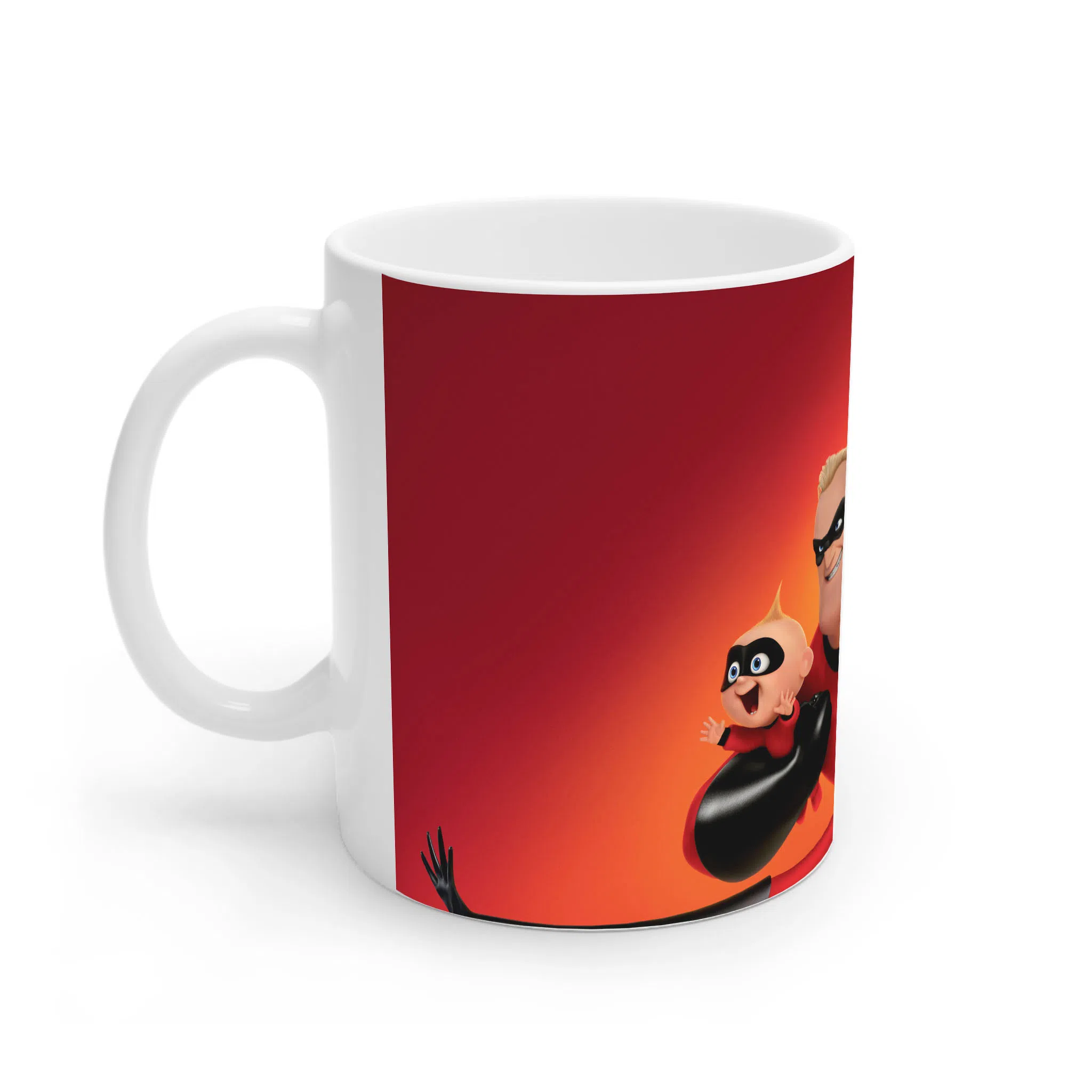 ماگ لیمینات طرح فیلم شگفت انگیزان The Incredibles کد NM12853 — تصویر 2