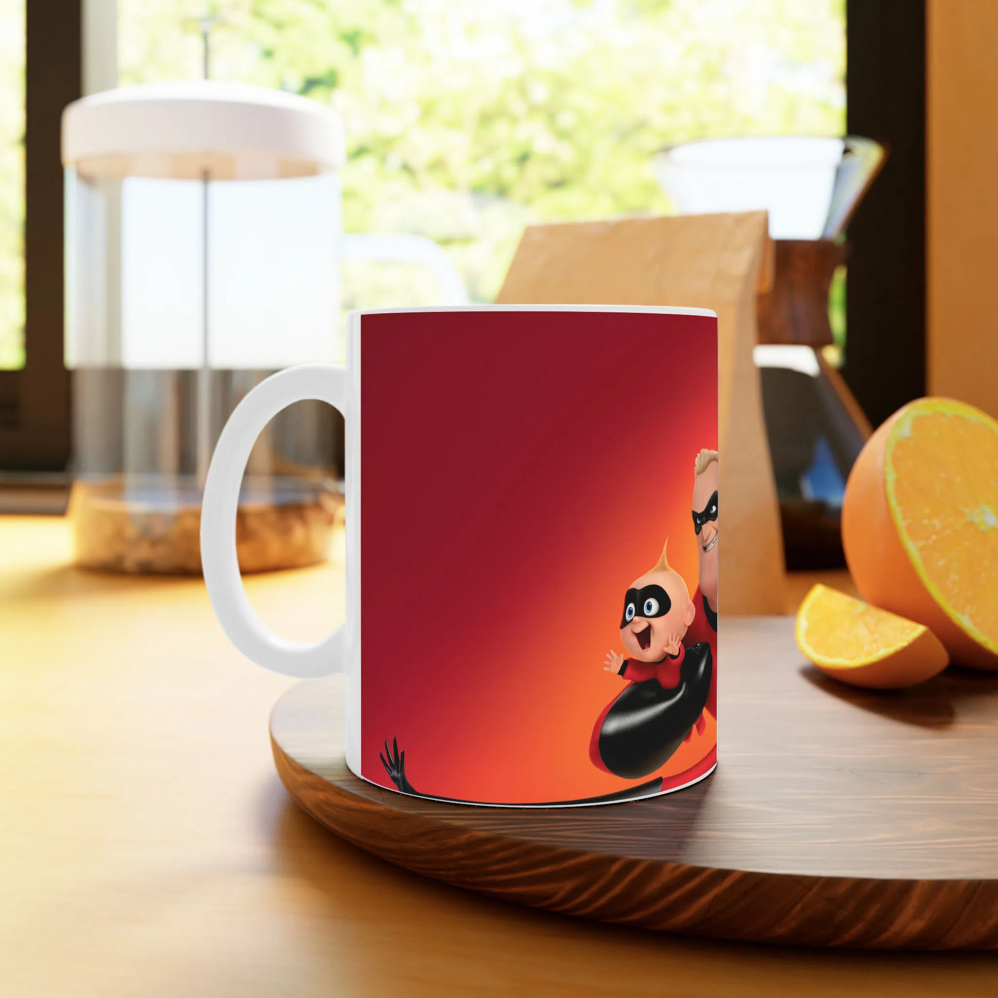 ماگ لیمینات طرح فیلم شگفت انگیزان The Incredibles کد NM12853 — تصویر 3