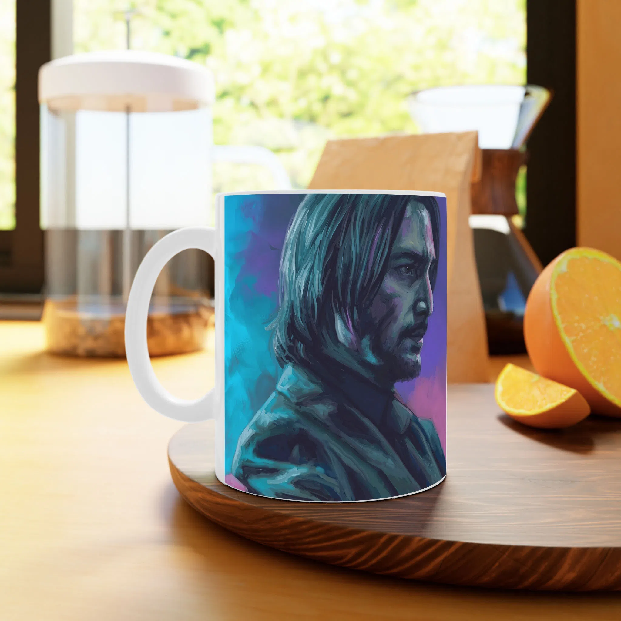ماگ لیمینات طرح فیلم جان ویک John Wick کد NM11745 — تصویر 3