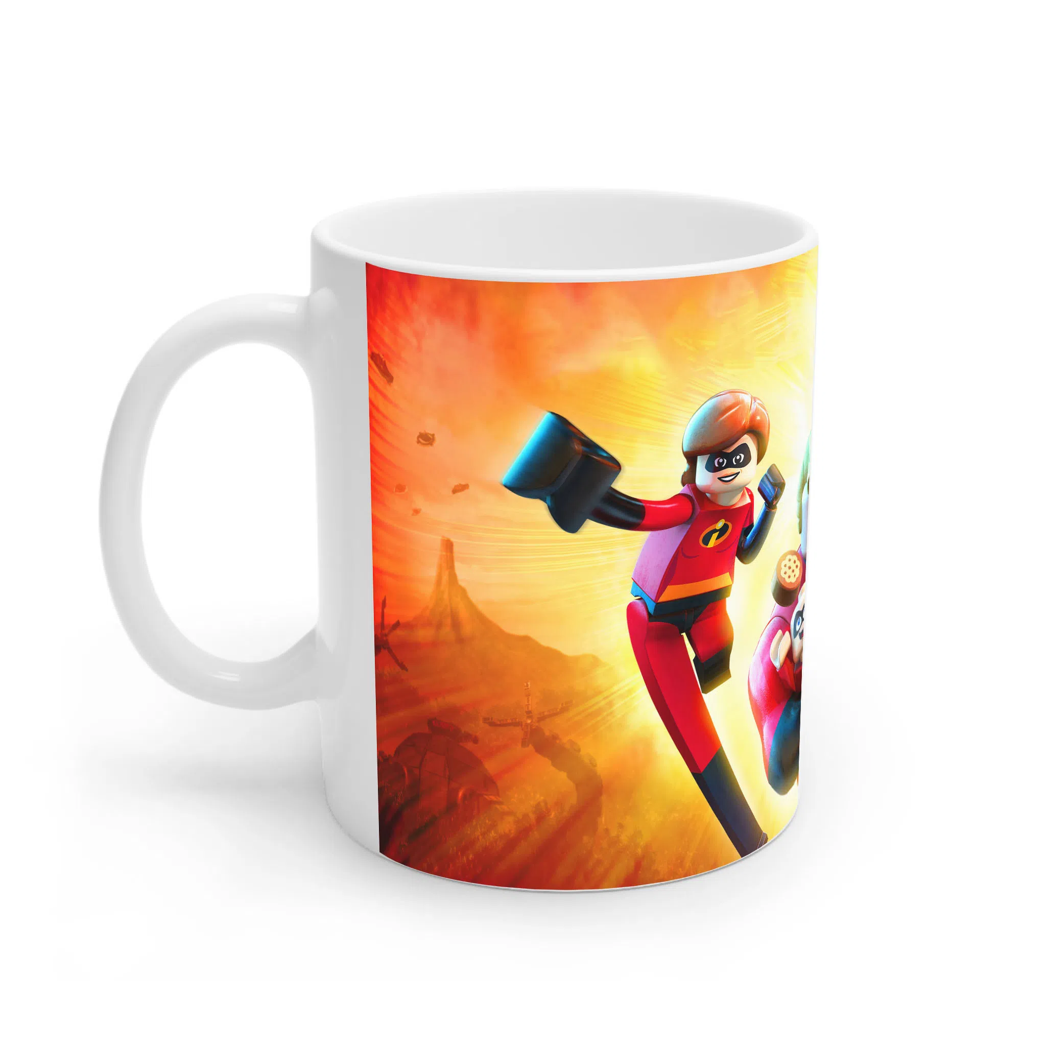 ماگ لیمینات طرح فیلم شگفت انگیزان The Incredibles کد NM12858 — تصویر 2