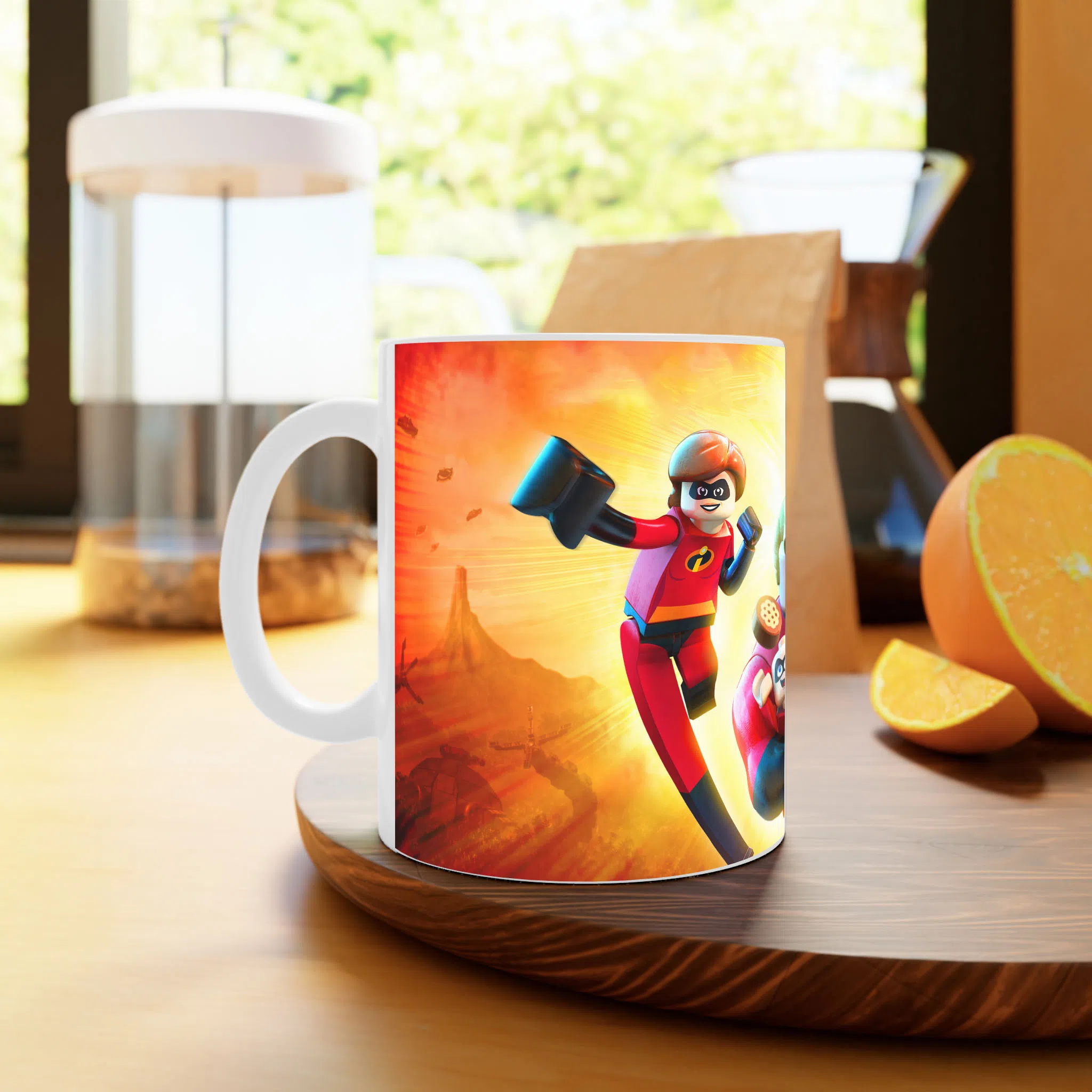 ماگ لیمینات طرح فیلم شگفت انگیزان The Incredibles کد NM12858 — تصویر 3