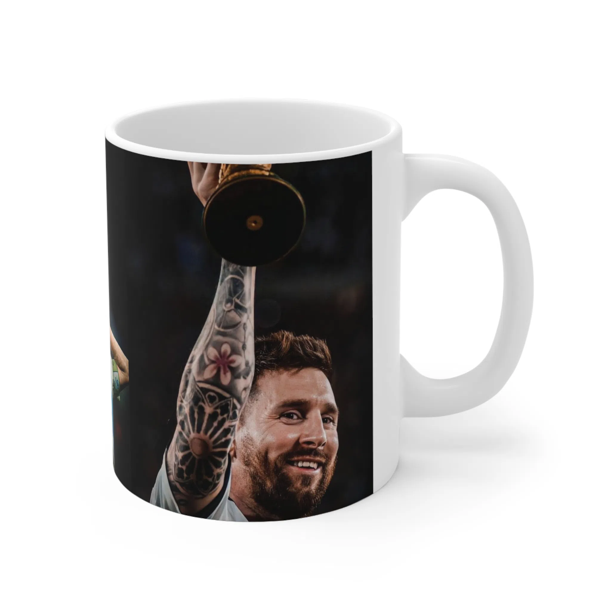 ماگ طرح ماگ طرح فوتبالی مسی Messi مدل NM1581 — تصویر 2
