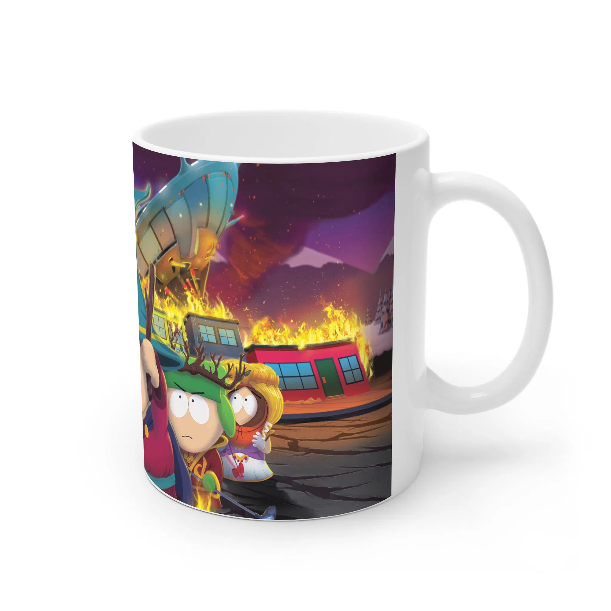ماگ لیمینات طرح South Park Game کد NM9465 — تصویر 3