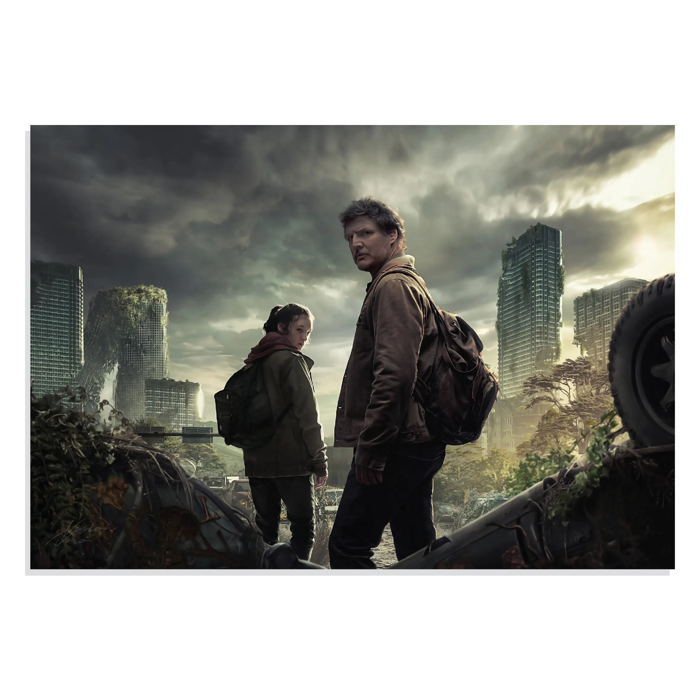 پوستر طرح سریال The Last of Us مدل NV0457