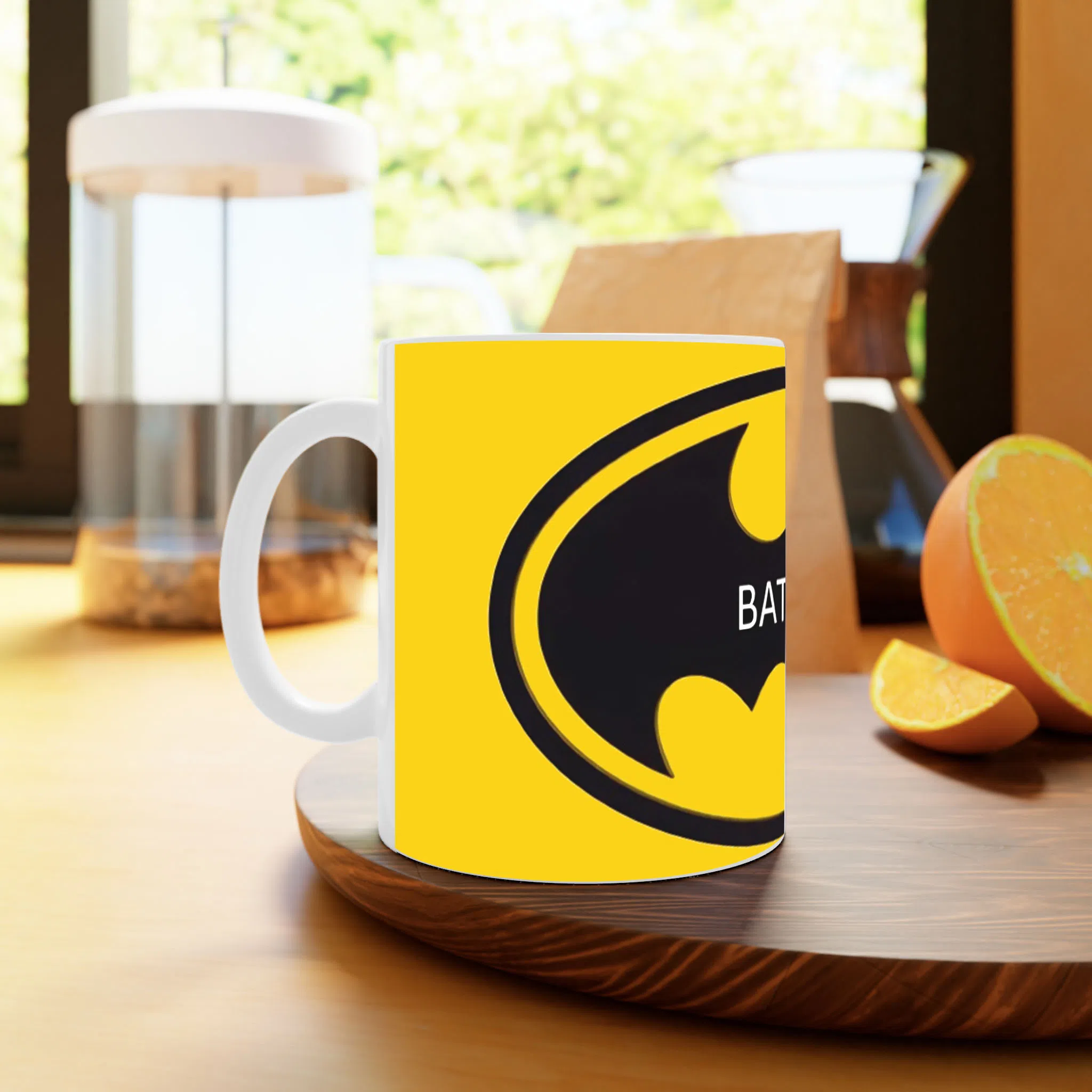 ماگ لیمینات طرح روز بتمن Batman کد NM13677 — تصویر 3