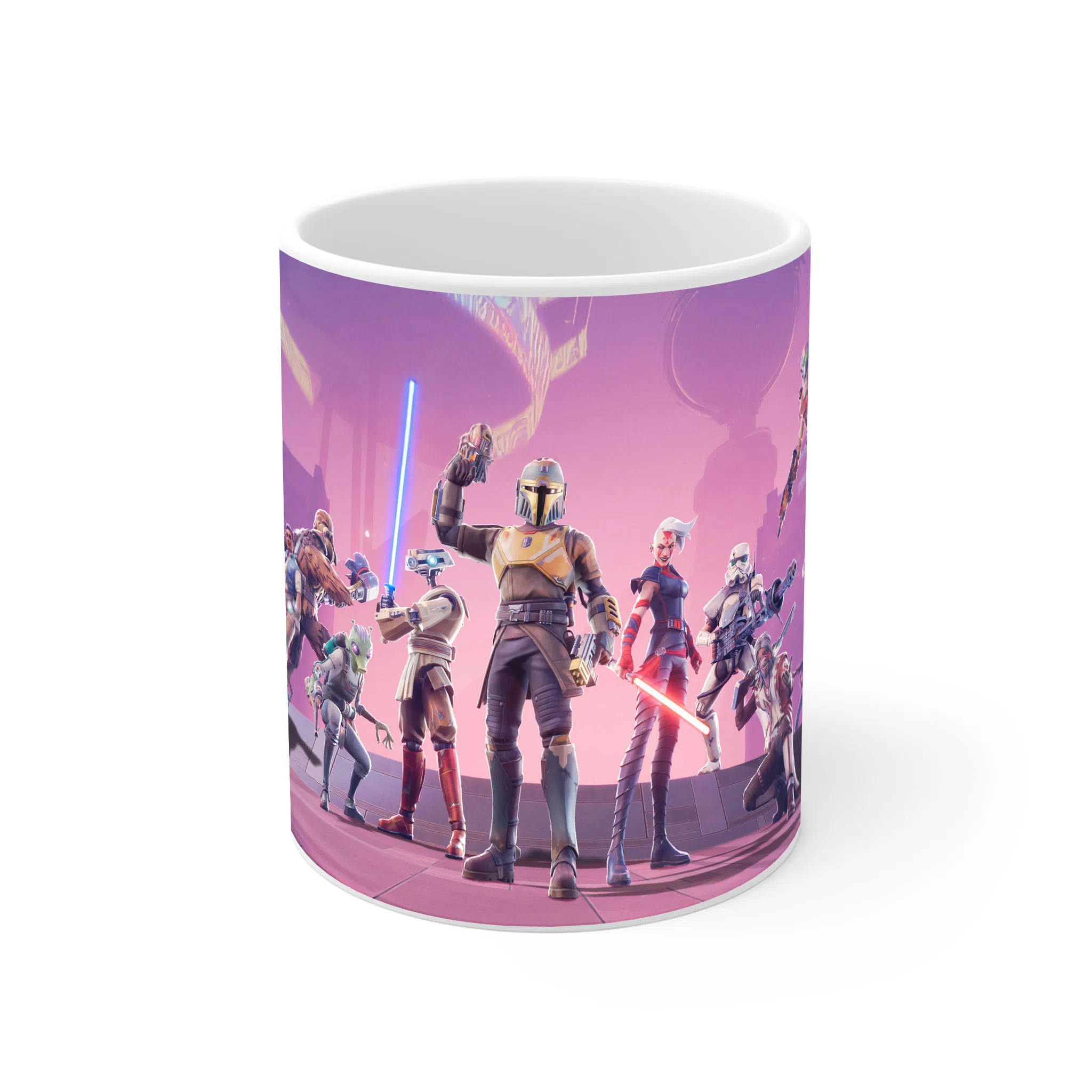 ماگ لیمینات طرح بازی جنگ ستارگان Star Wars Game کد NM9821