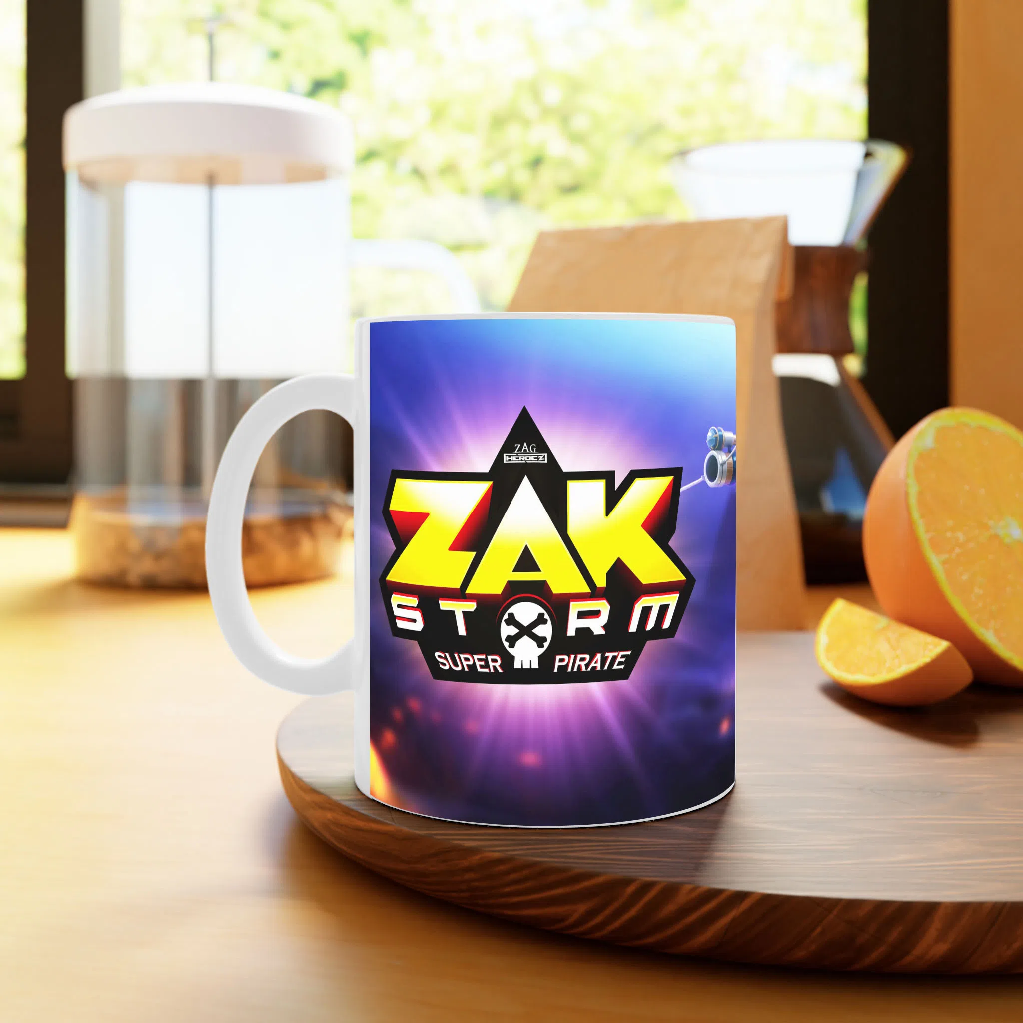 ماگ لیمینات طرح سریال Zak Storm شخصیت Cece کد NM5876 — تصویر 4