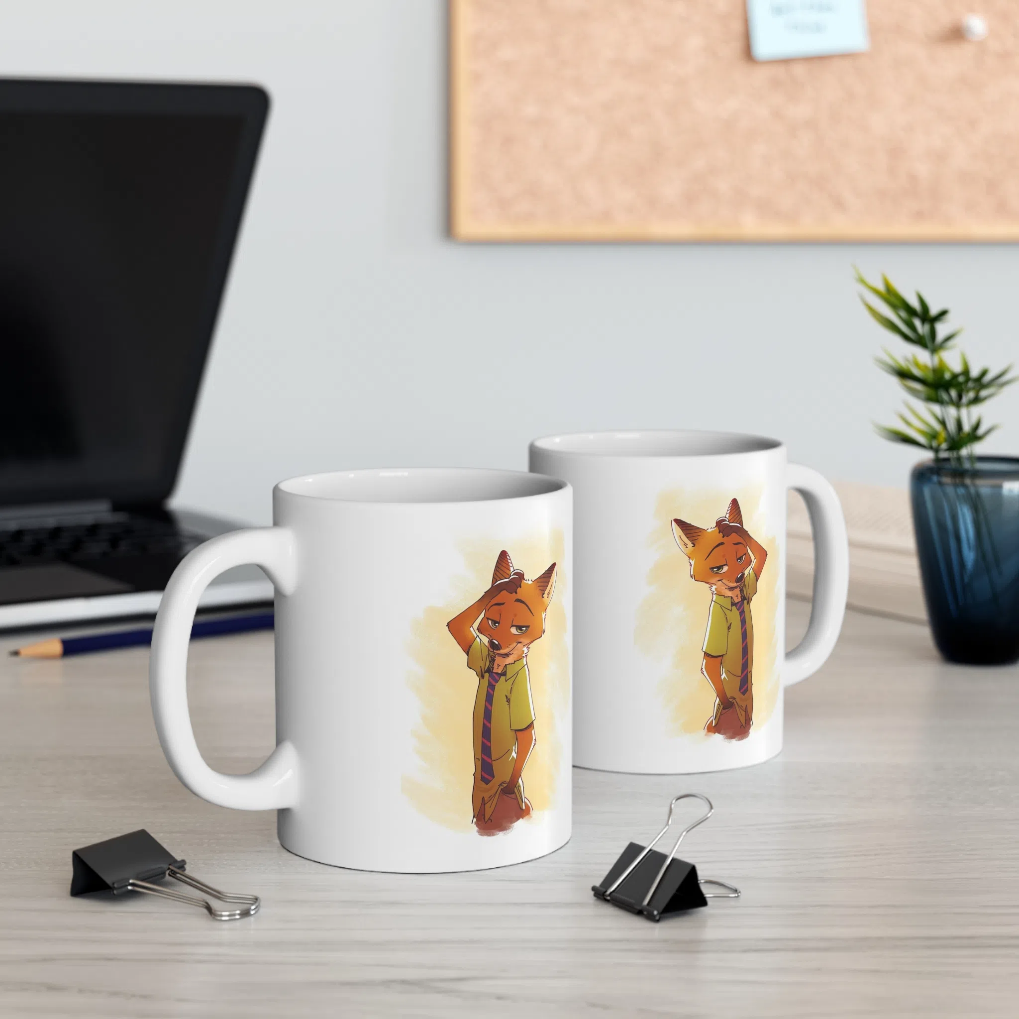 ماگ طرح انیمیشن زوتوپیا Zootopia مدل NM2994 — تصویر 3