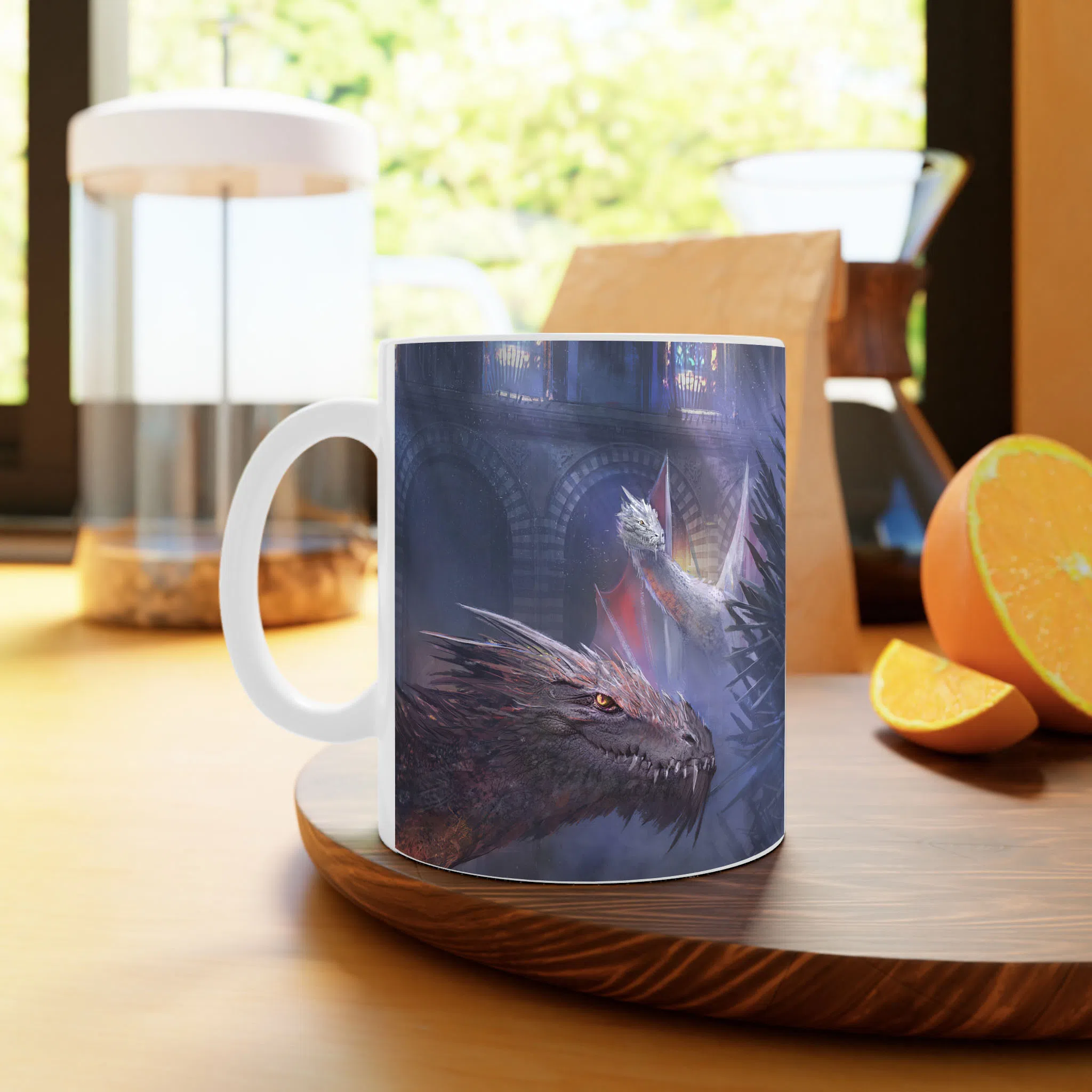 ماگ لیمینات طرح سریال بازی تاج و تخت Game of Thrones کد NM4126 — تصویر 3