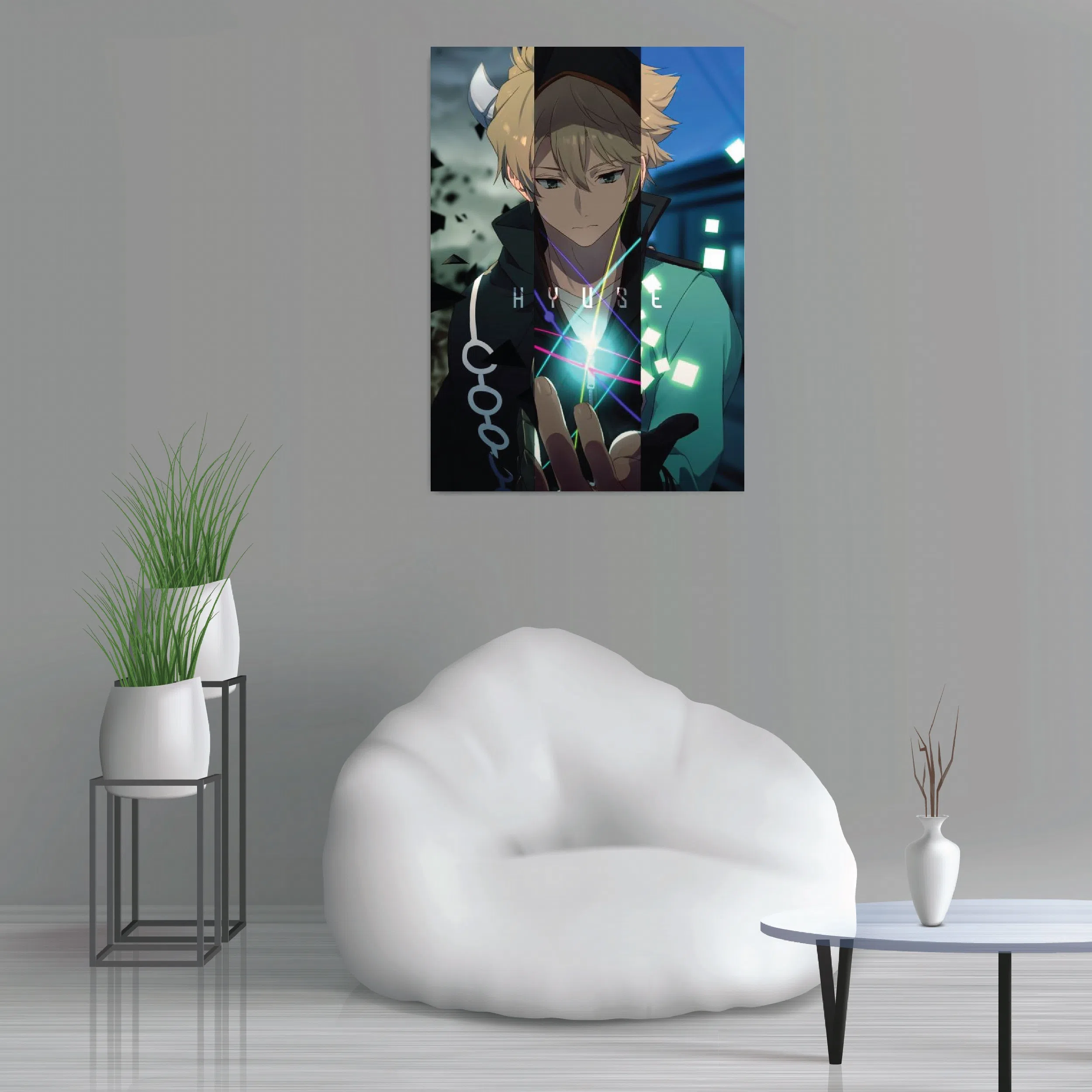تابلو شاسی لیمینات طرح انیمه ماشه جهان World Trigger مدل NV1091