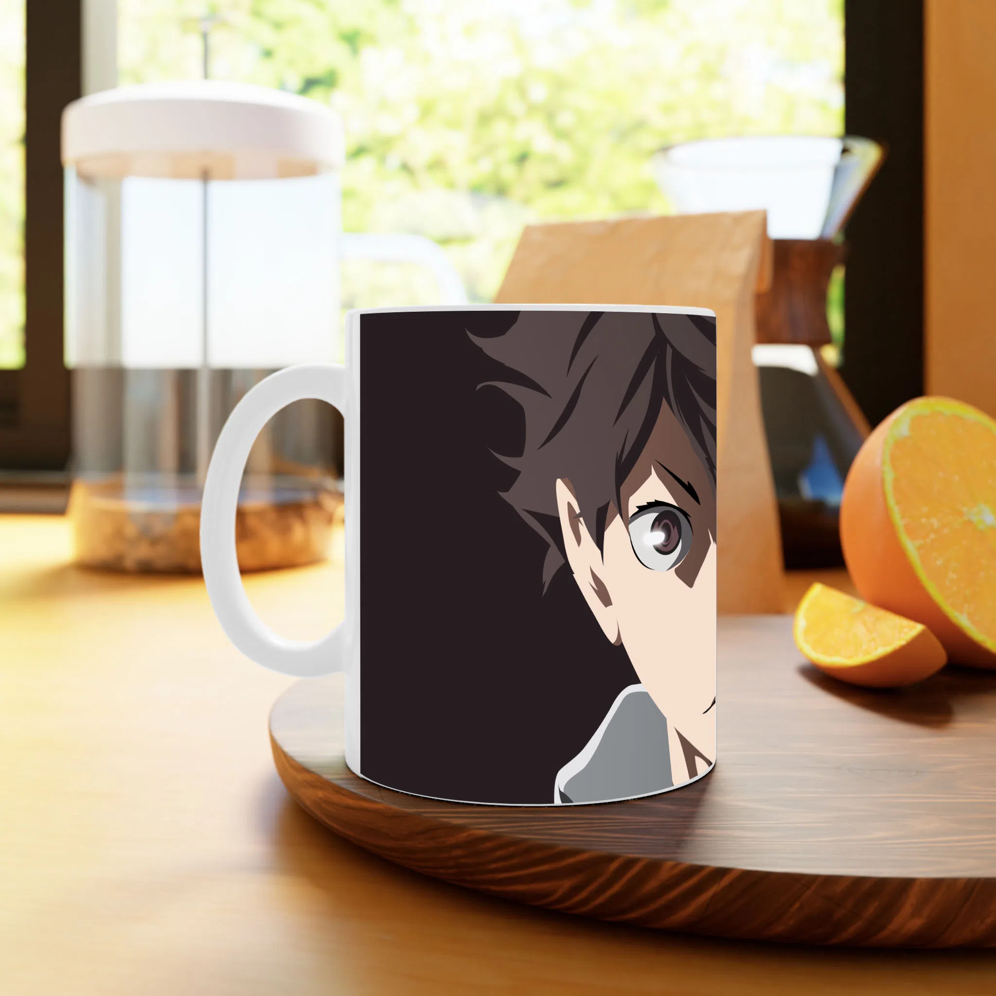 ماگ لیمینات طرح انیمه Haikyuu کد NM0859 — تصویر 3