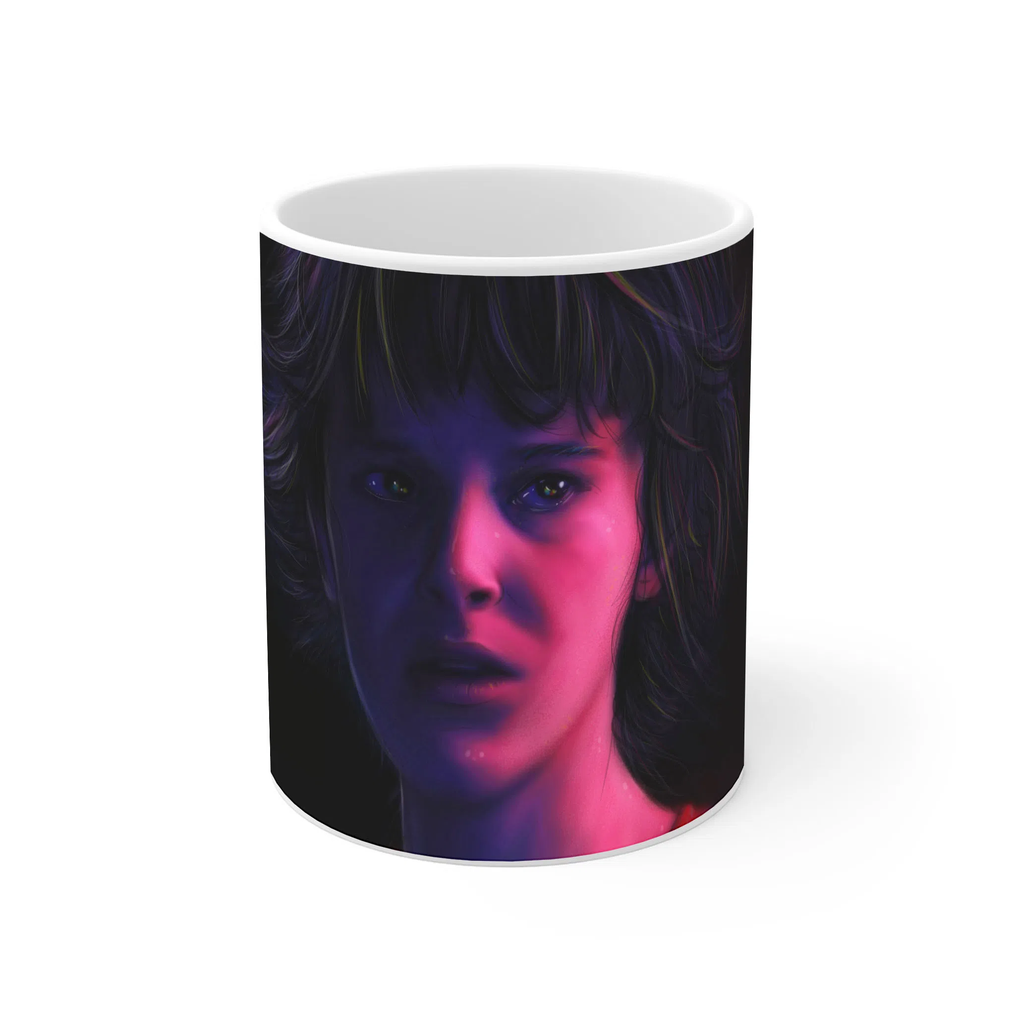 ماگ لیمینات طرح سریال چیز های عجیب Stranger Things کد NM5133
