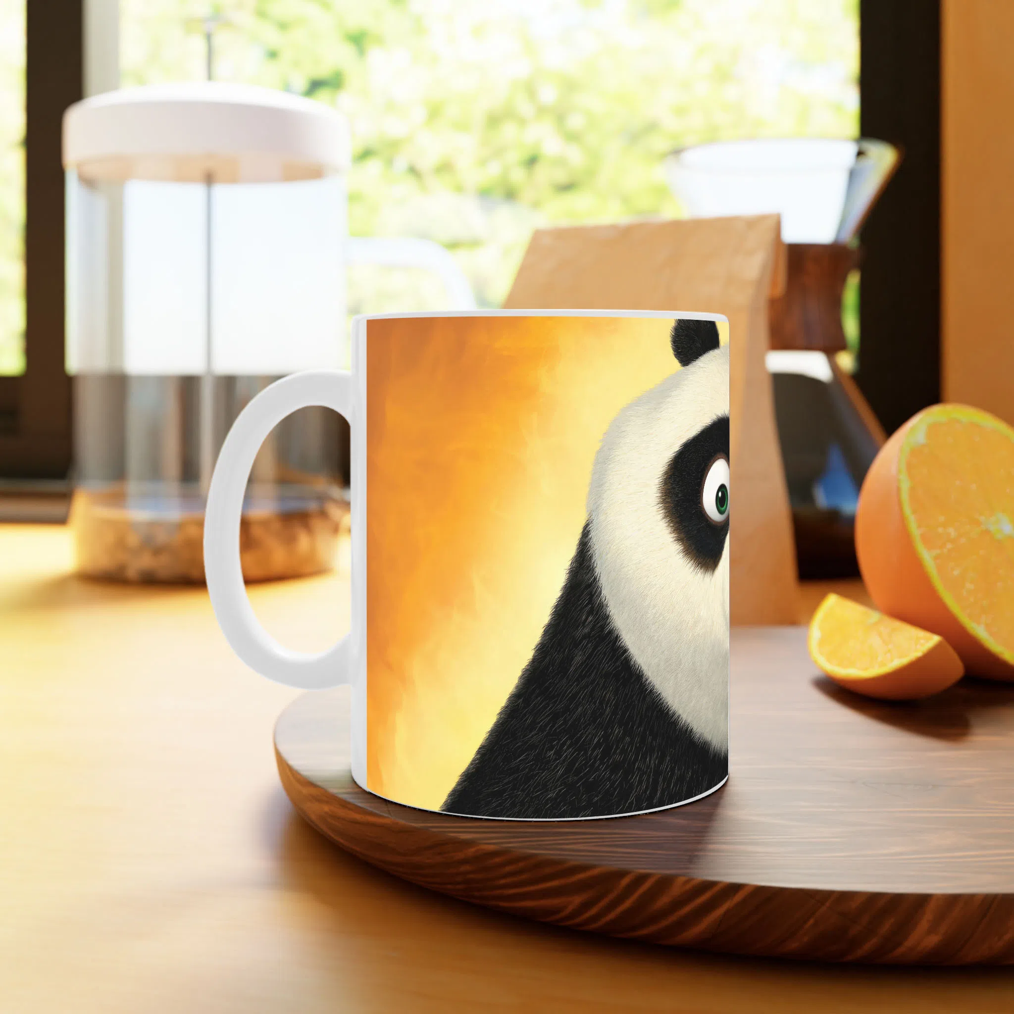 ماگ لیمینات طرح فیلم پاندای کونگ فوکار Kung Fu Panda کد NM11871 — تصویر 3