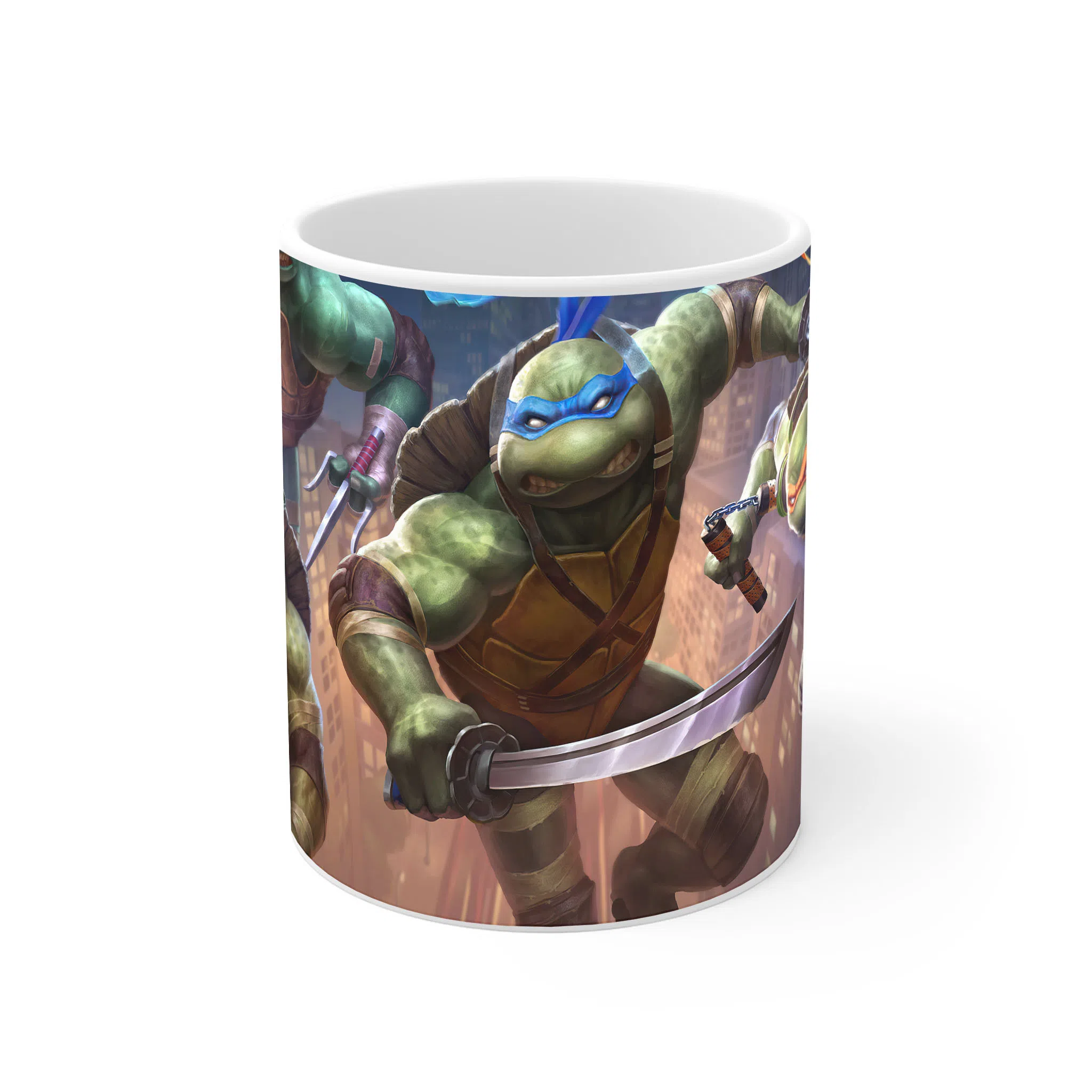 ماگ لیمینات طرح فیلم لاکپشت های نینجا Ninja Turtles کد NM12054