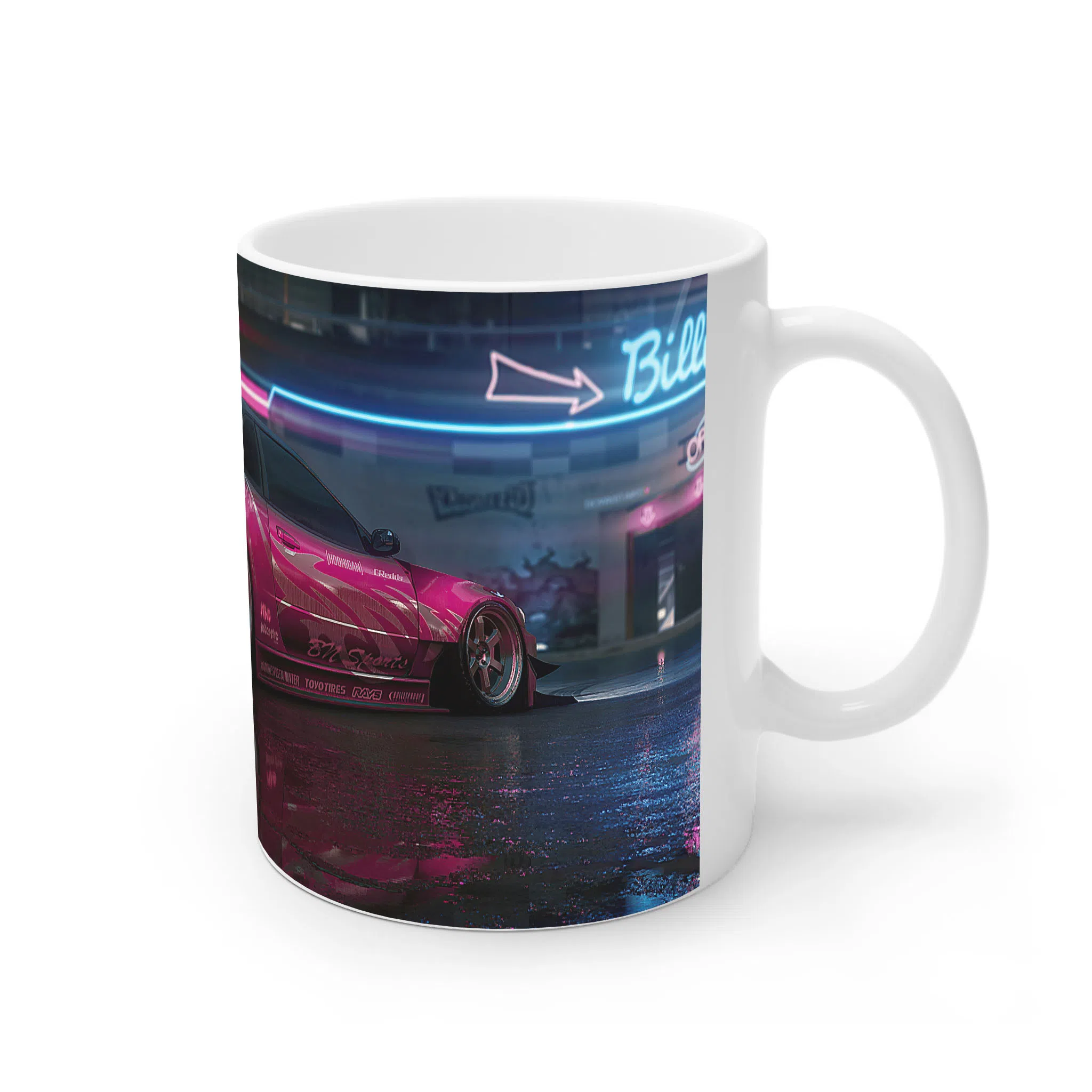 ماگ لیمینات طرح Need For Speed Game کد NM8637 — تصویر 3
