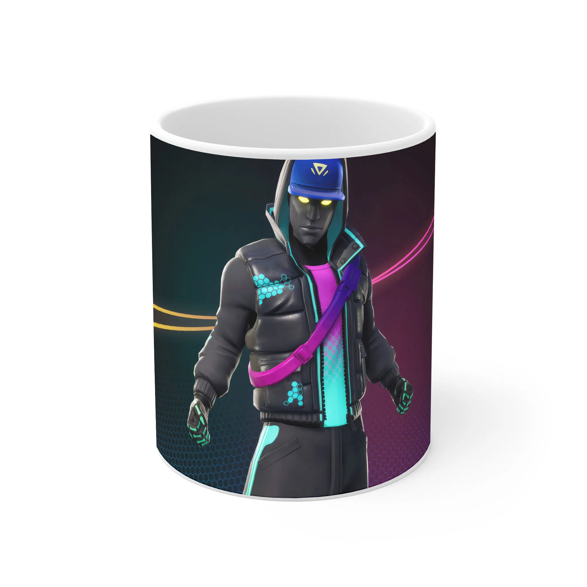 ماگ لیمینات طرح بازی فورتنایت Fortnite Game کد NM7300 — تصویر 4