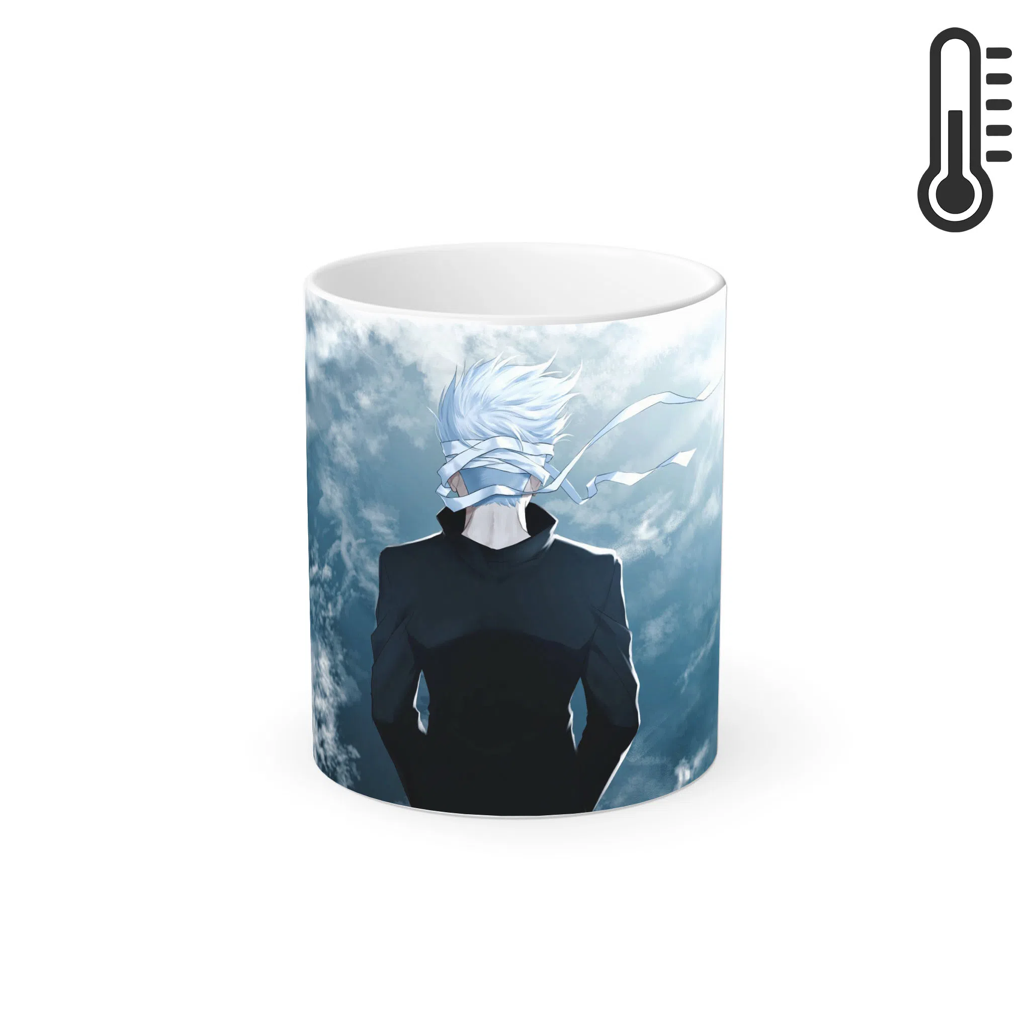 ماگ حرارتی لیمینات طرح انیمه جوجوتسو کایسن Jujutsu Kaisen Gojo Satoru کد NM0904