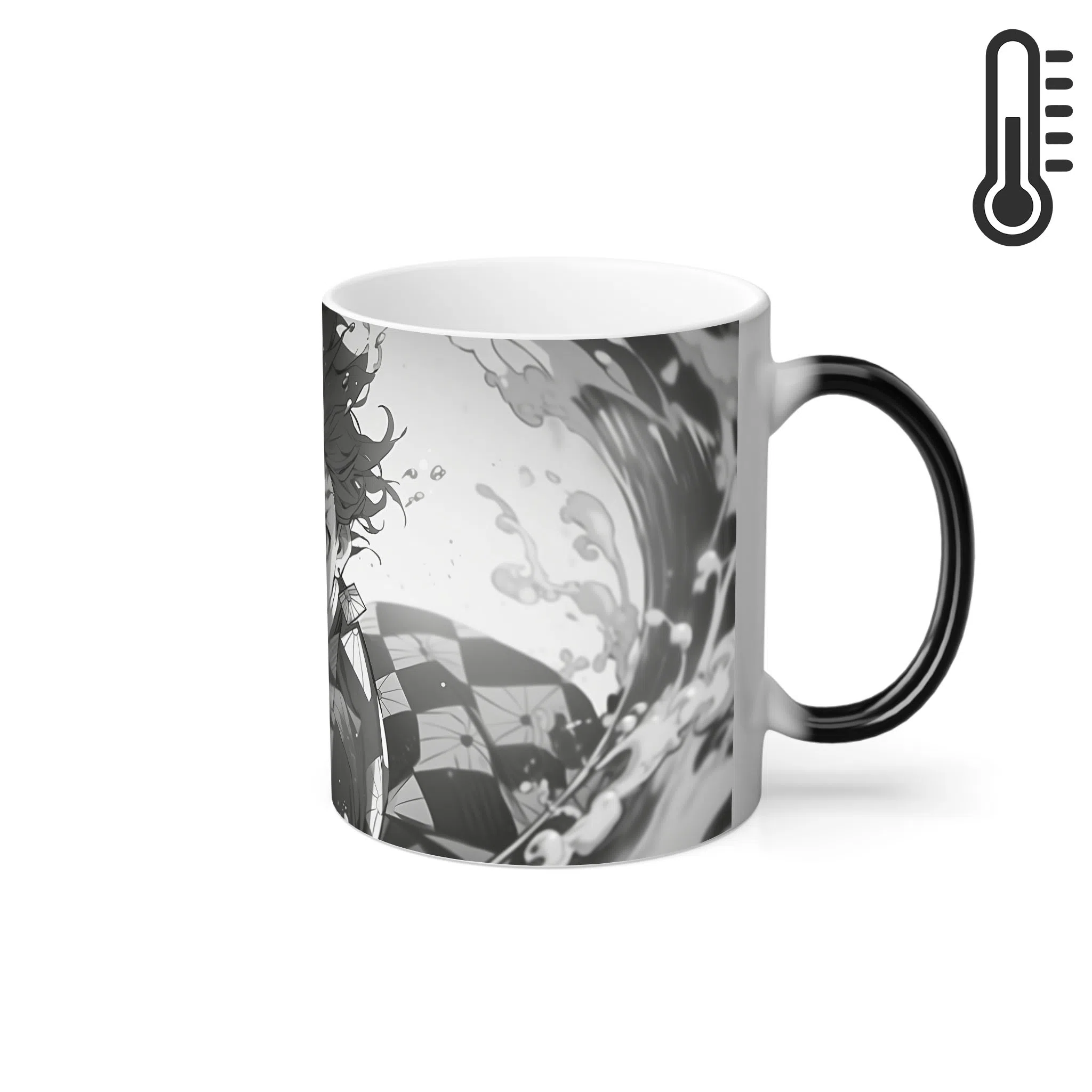 ماگ حرارتی لیمینات طرح انیمه شیطان کش تانجیرو Tanjiro Kimetsu no Yaiba Demon Slayer کد NM0676 — تصویر 2
