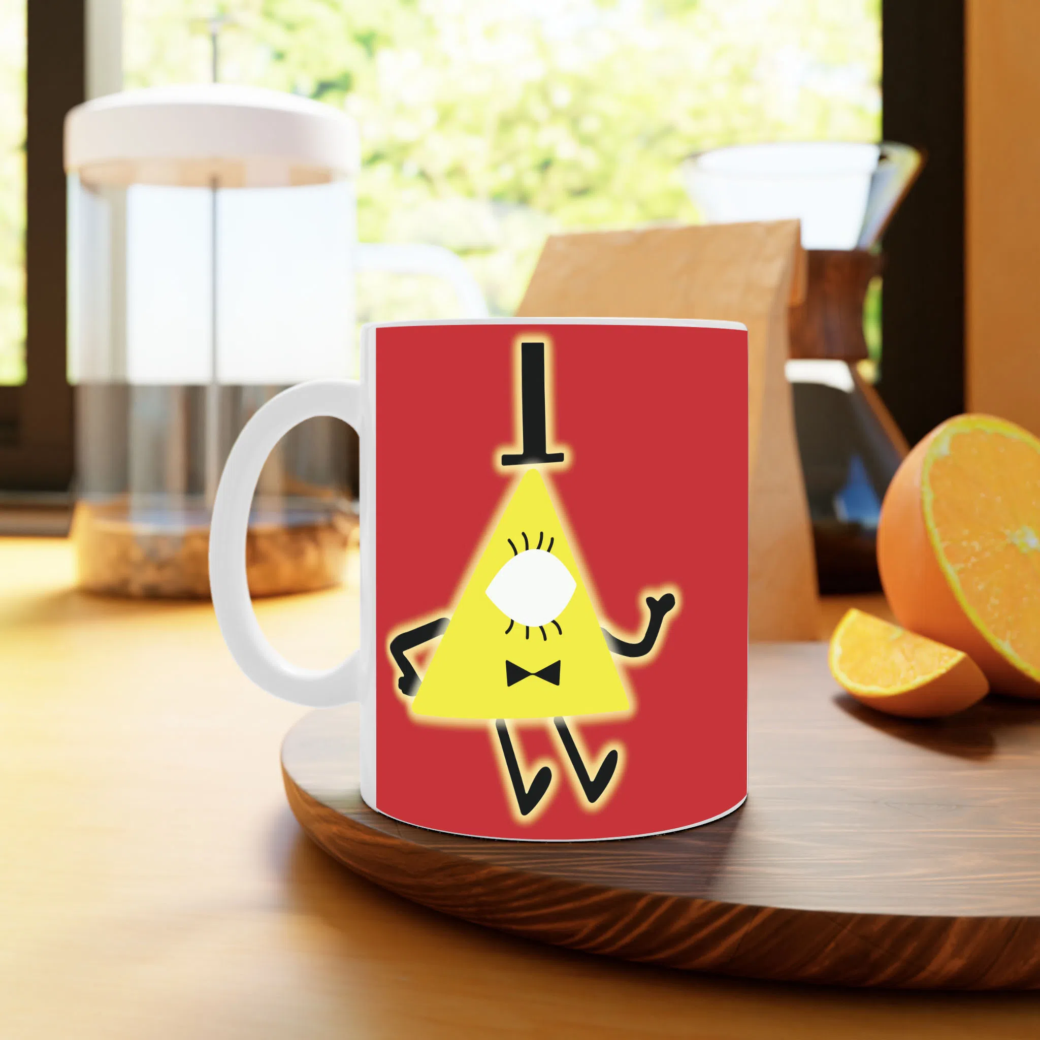 ماگ لیمینات طرح سریال Gravity Falls کد NM4374 — تصویر 3