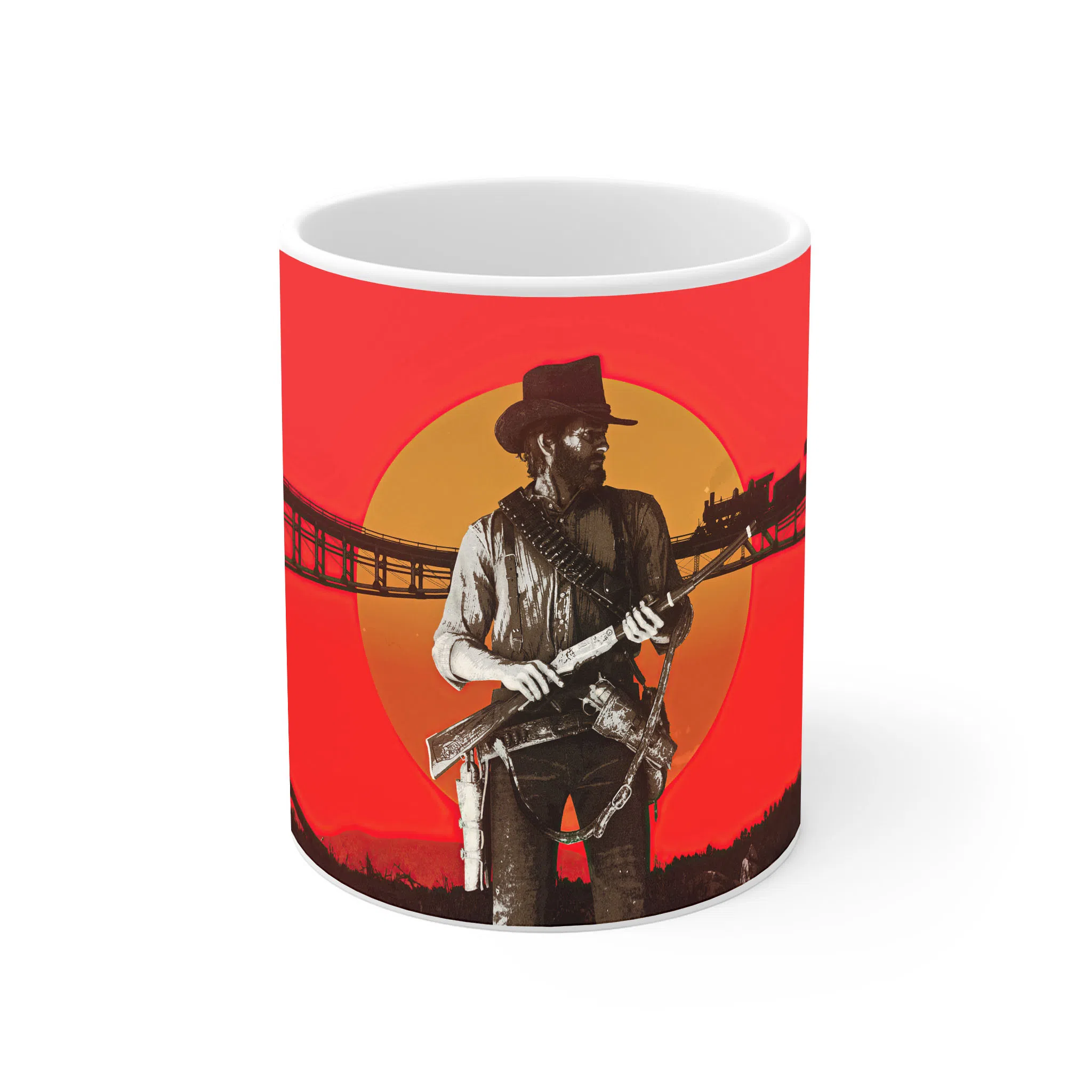 ماگ لیمینات طرح بازی Red Dead Redemption Game کد NM9246