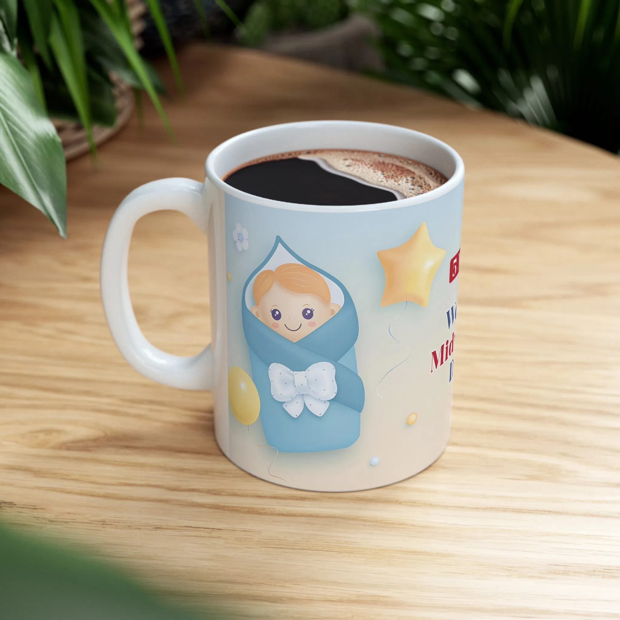 ماگ طرح روز ماما مدل NM3320 — تصویر 3