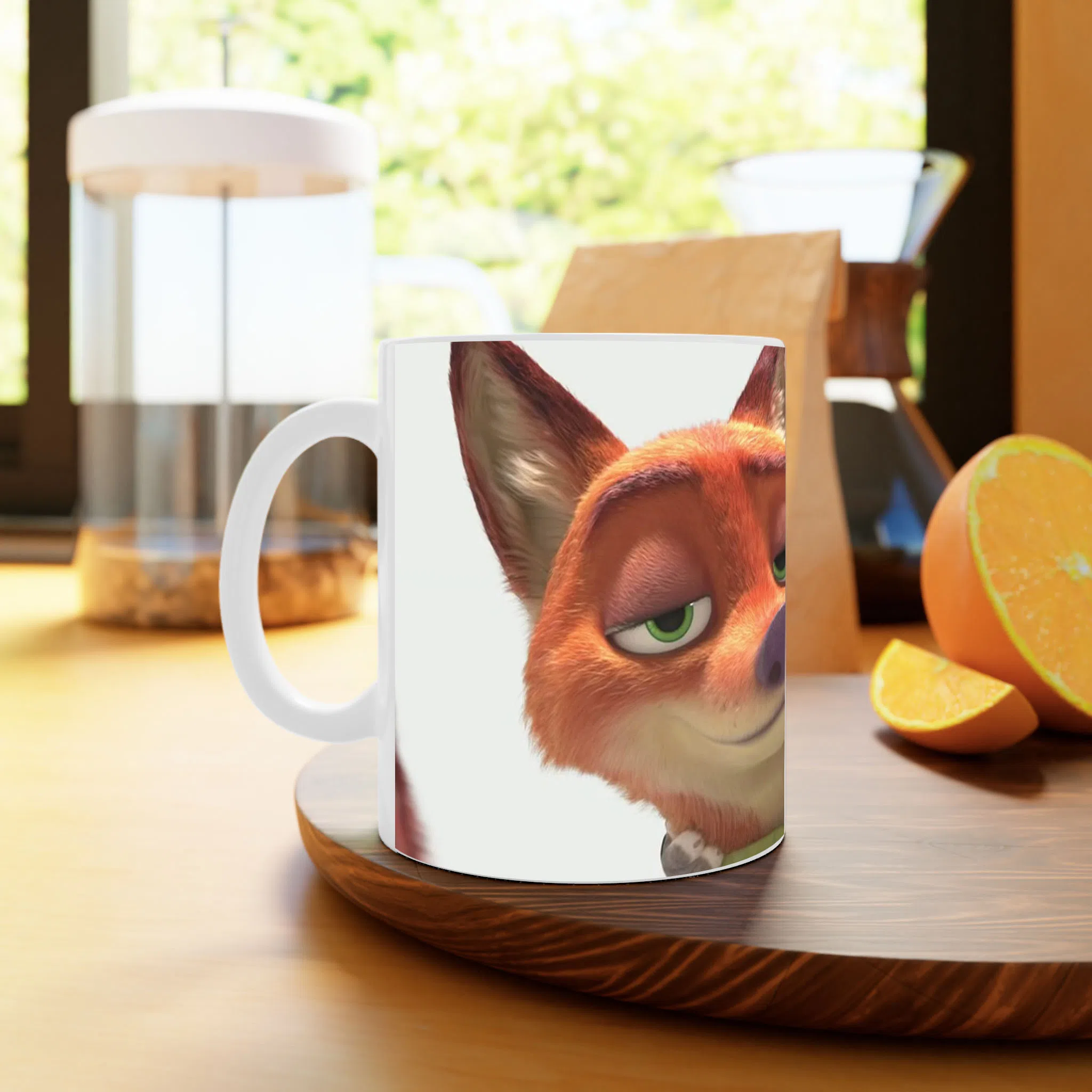 ماگ لیمینات طرح Zootopia زوتوپیا کد NM15242 — تصویر 4