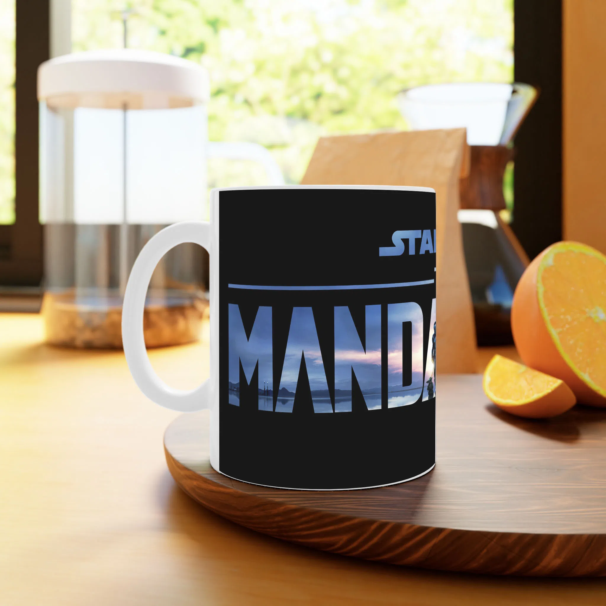 ماگ لیمینات طرح سریال مندلورین The Mandalorian کد NM5488 — تصویر 3