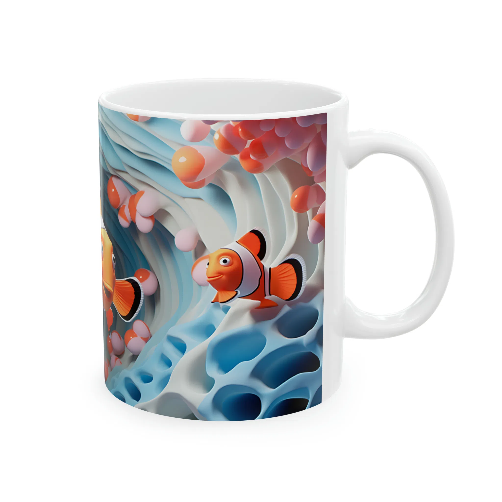 ماگ طرح سه بعدی خانواده نمو مدل NM3039 — تصویر 4