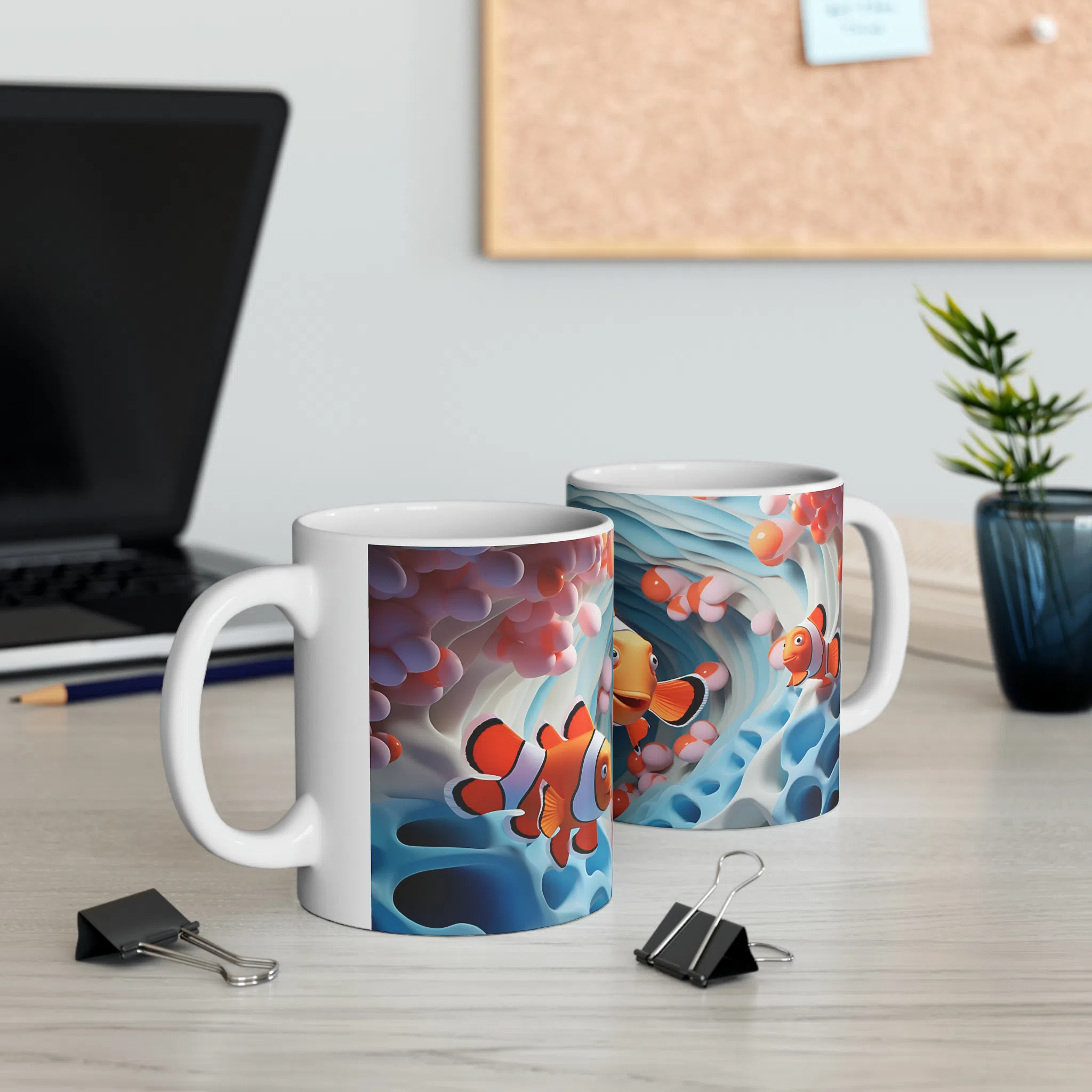 ماگ طرح سه بعدی خانواده نمو مدل NM3039 — تصویر 6