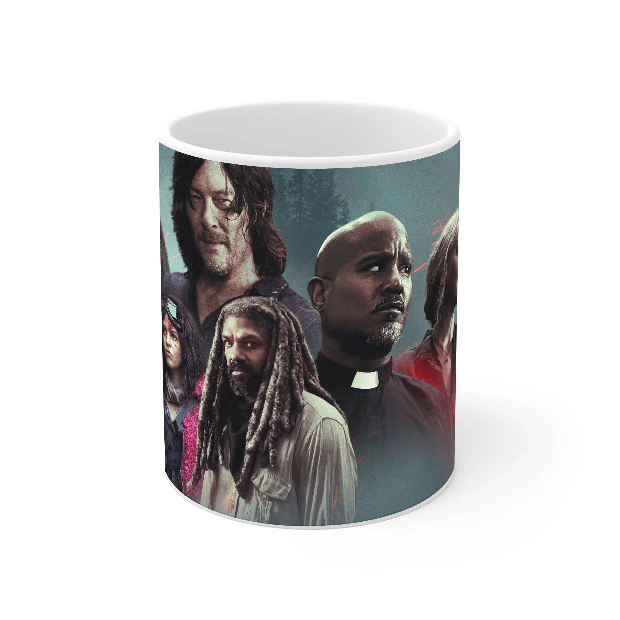 ماگ لیمینات طرح سریال مردگان متحرک The Walking Dead کد NM5649