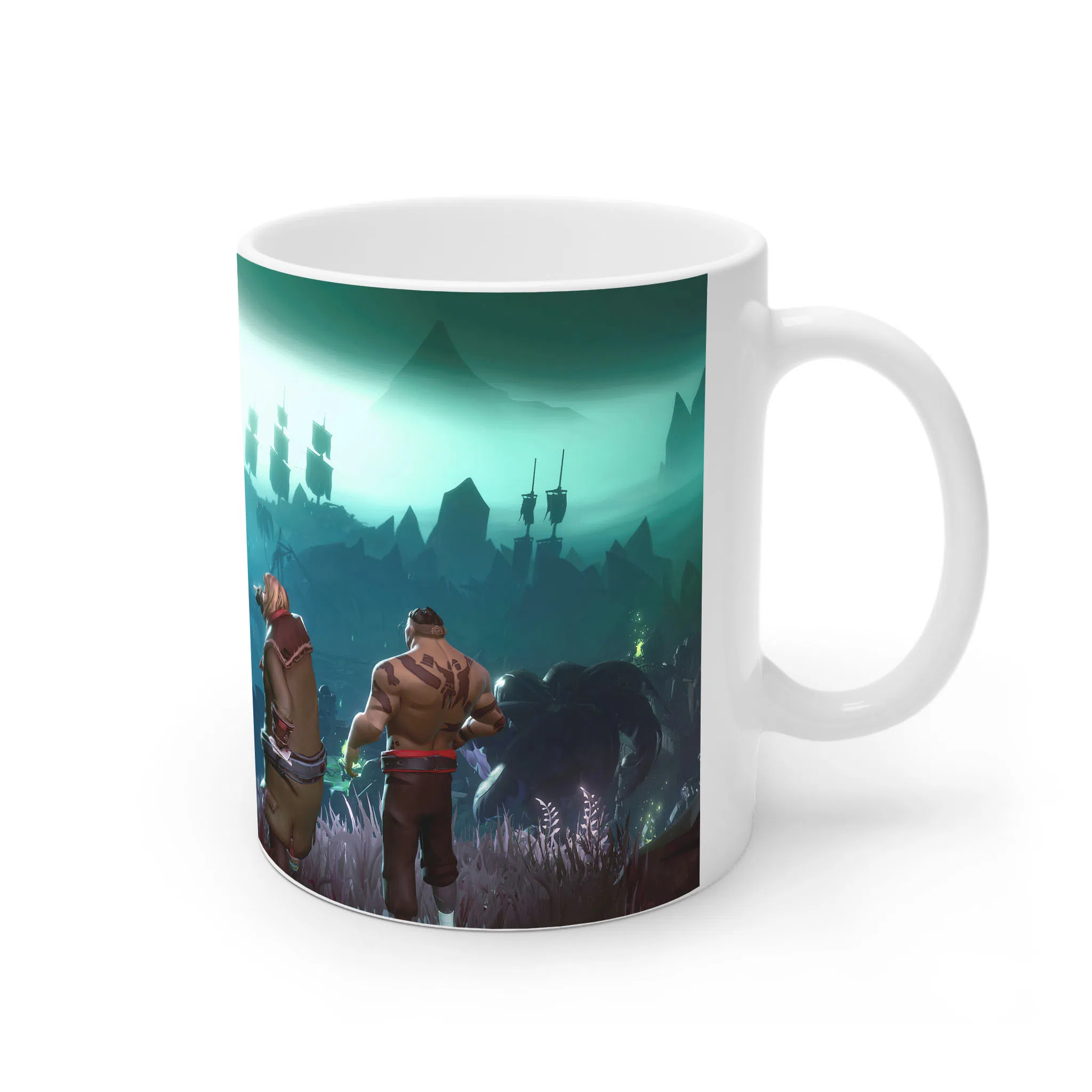 ماگ لیمینات طرح بازی Sea of Thieves Game کد NM9375 — تصویر 3