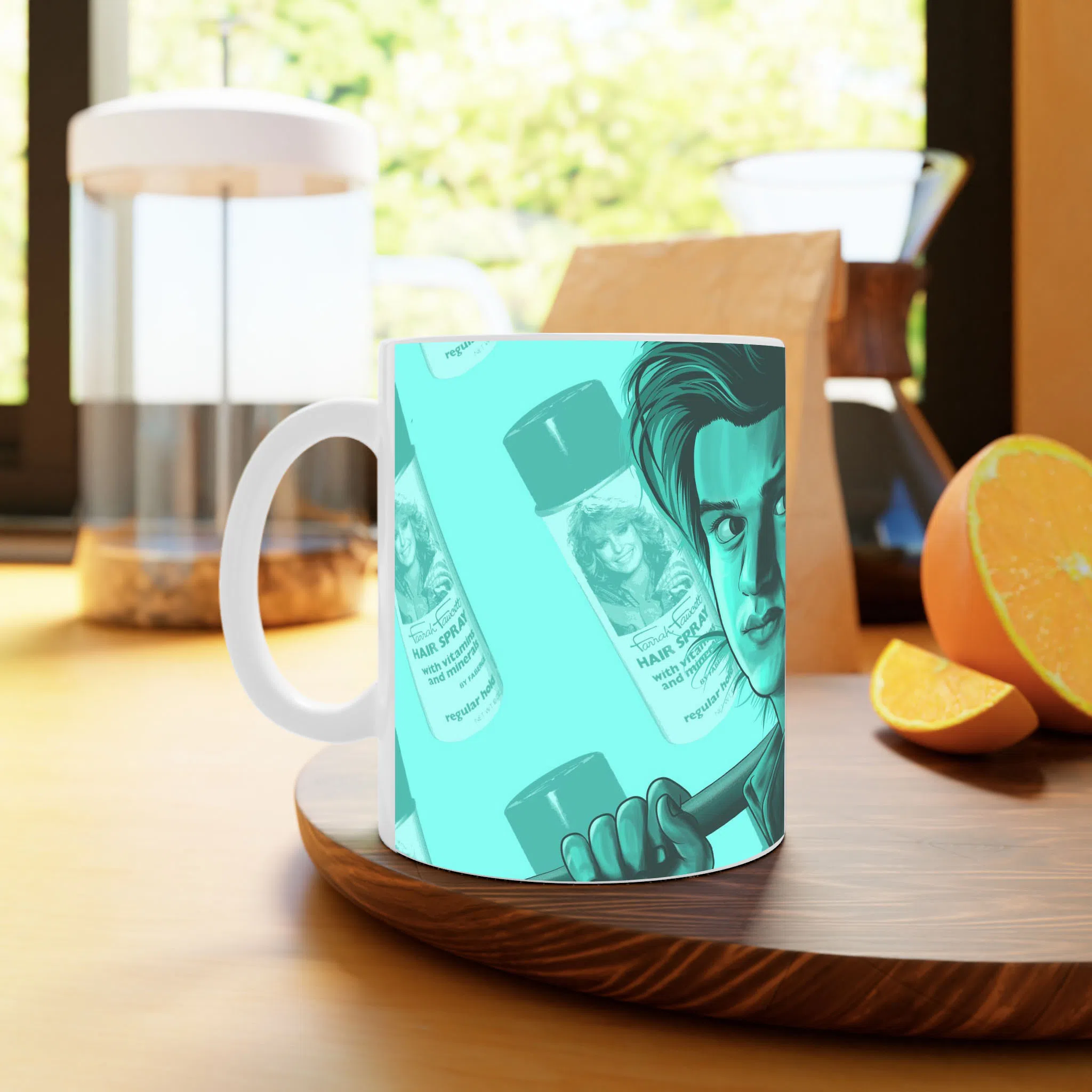 ماگ لیمینات طرح سریال چیز های عجیب Stranger Things کد NM5124 — تصویر 2