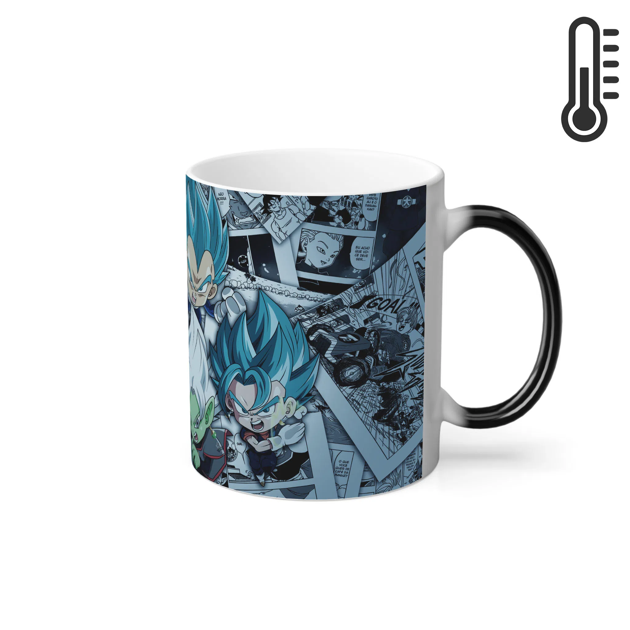 ماگ حرارتی لیمینات طرح انیمه دراگون بال - Dragon Ball کد NM0705 — تصویر 2