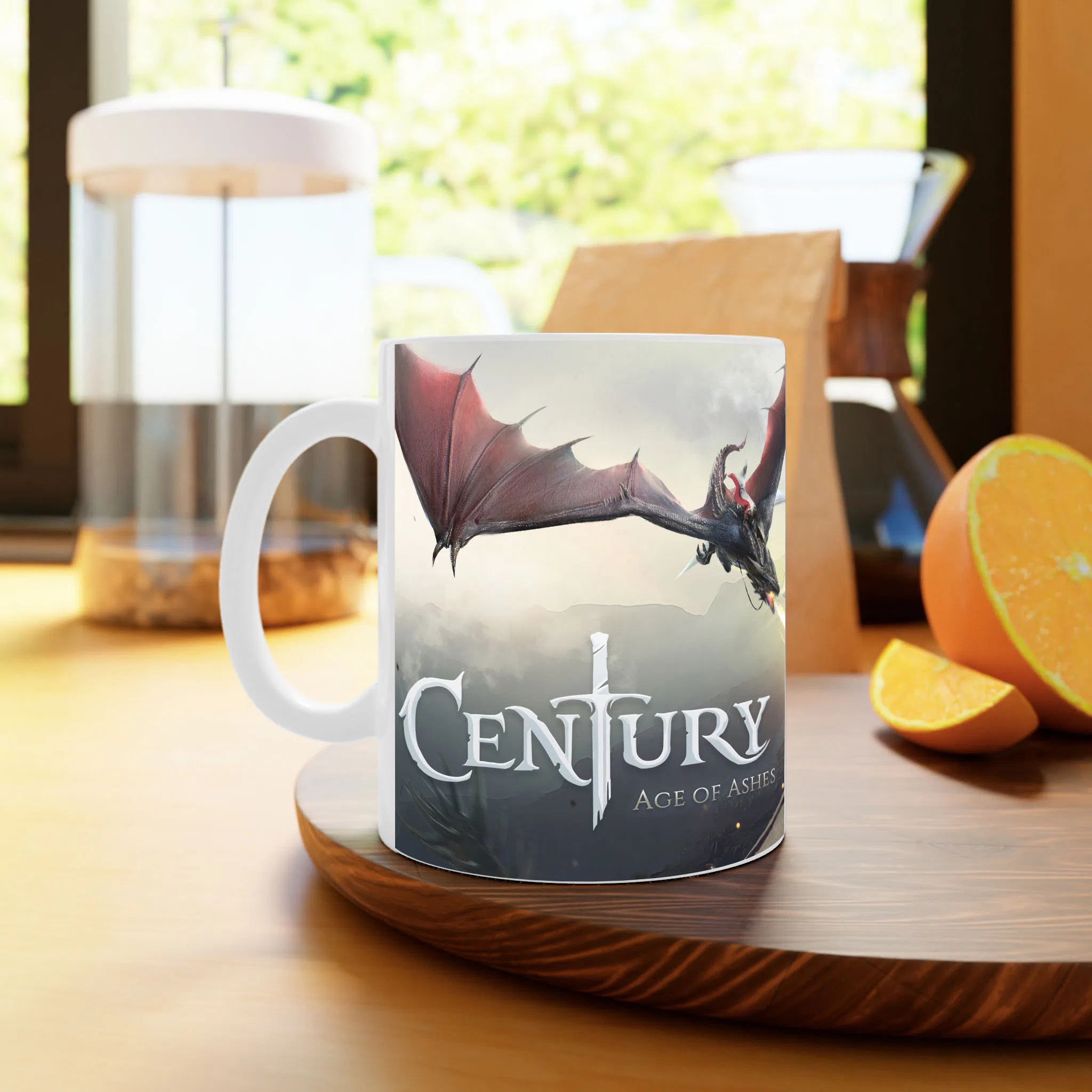 ماگ لیمینات طرح بازی Century Age of Ashes Game کد NM6416 — تصویر 3