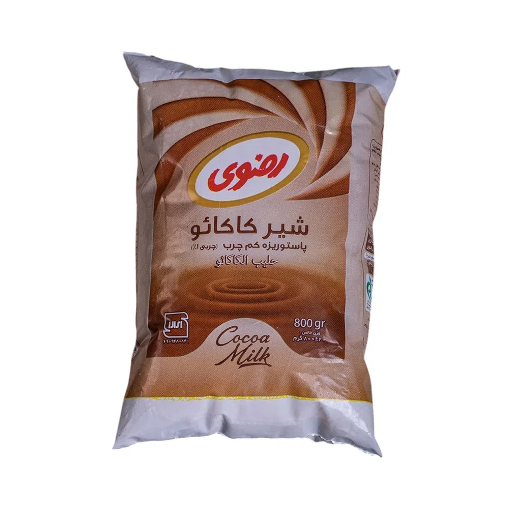 شیر کاکائو بالشتی نان رضوی - 800 گرم
