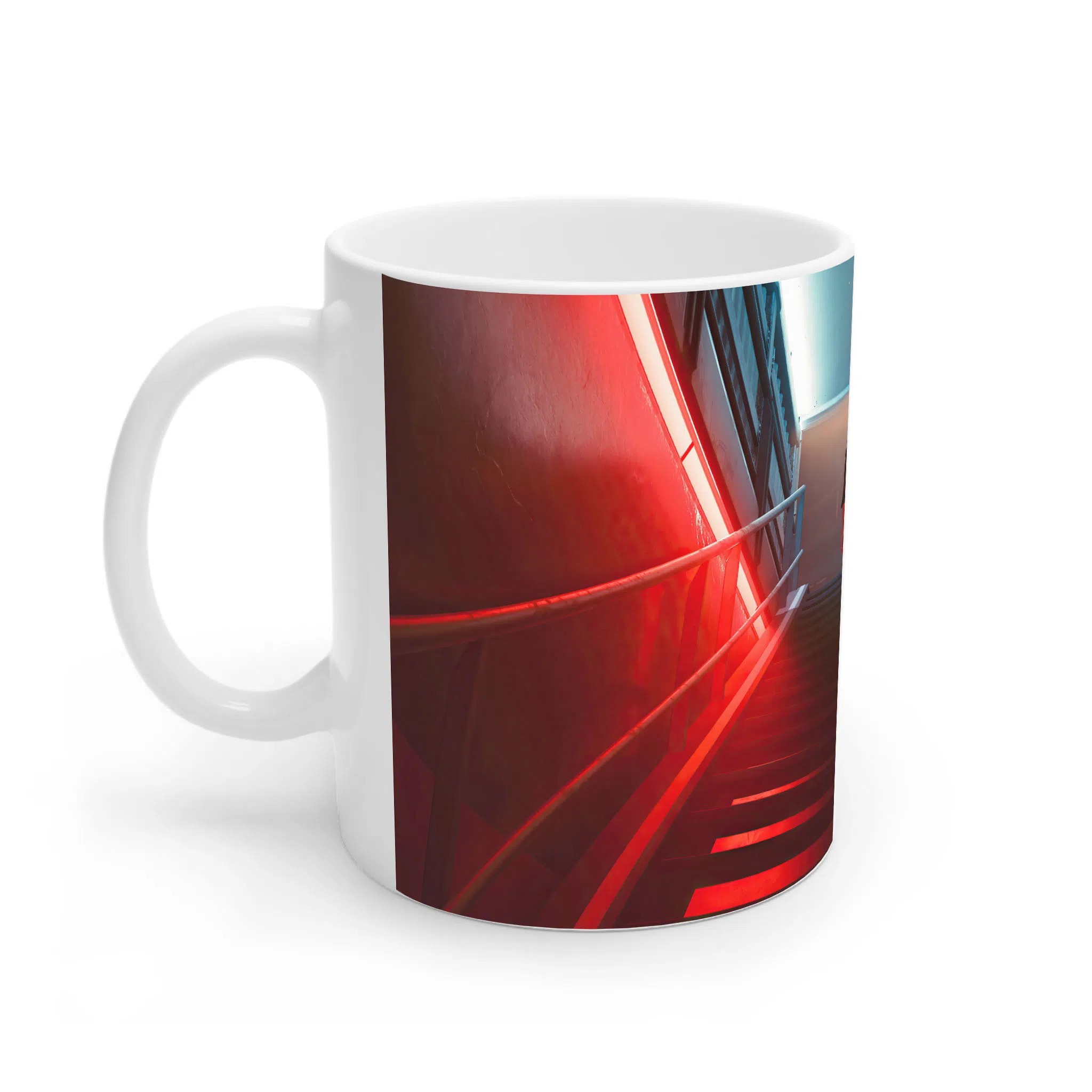 ماگ لیمینات طرح بازی سایبرپانک Cyberpunk 2077 Game کد NM6678 — تصویر 3