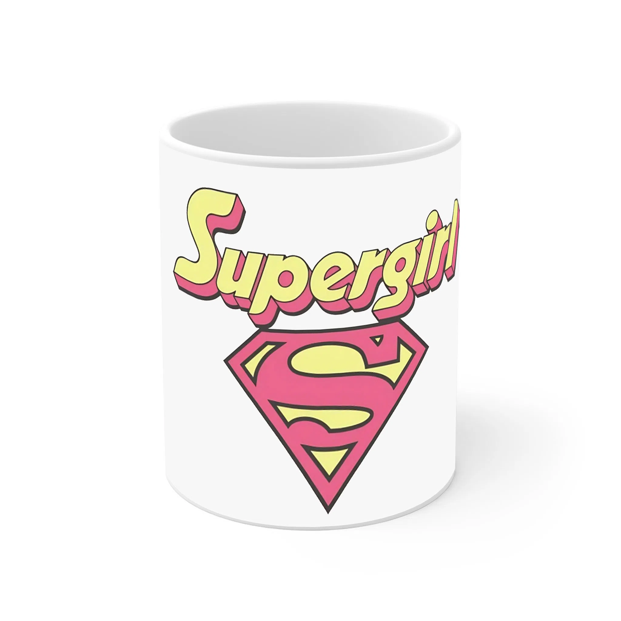 ماگ لیمینات طرح سوپر گرل Super girl کد NM13651