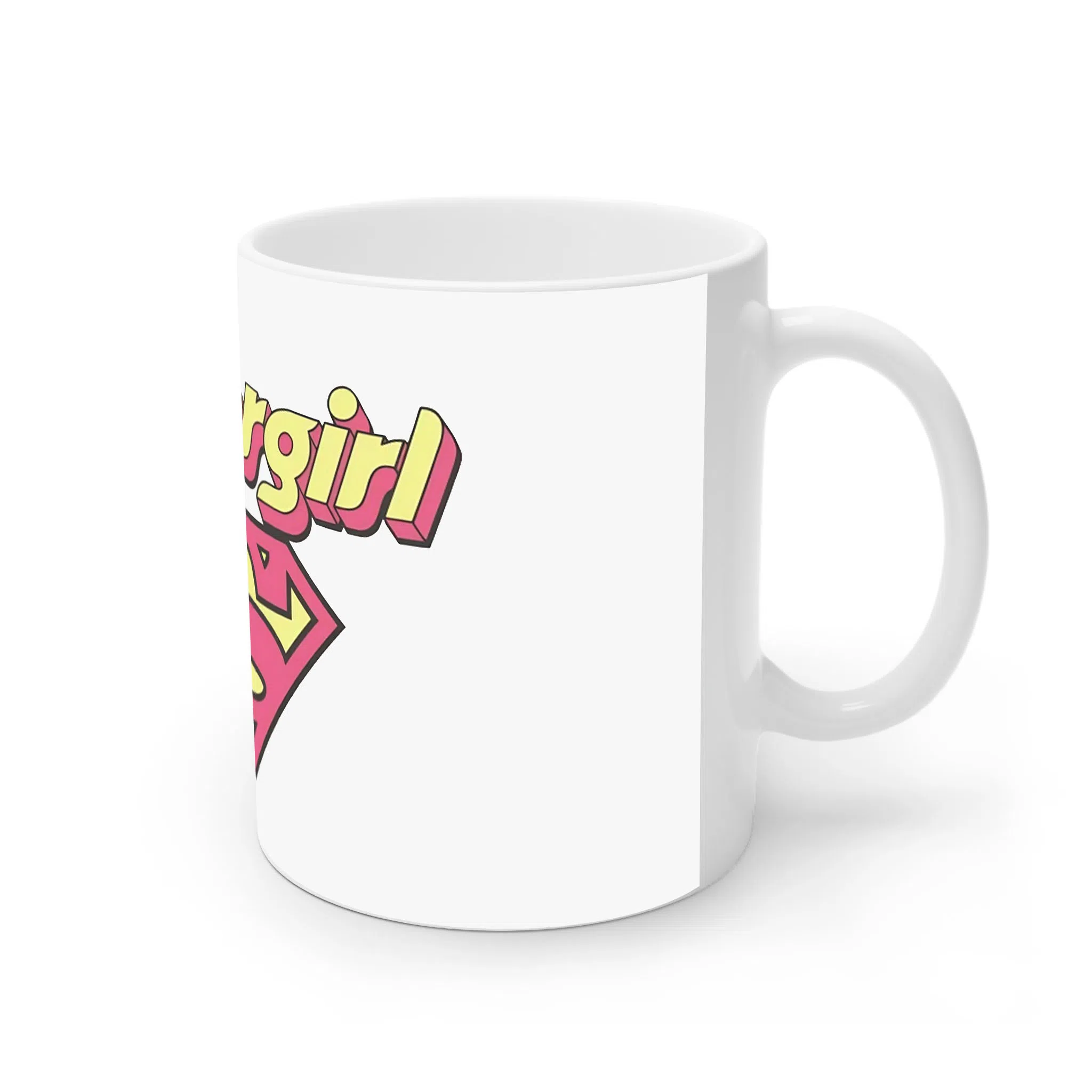 ماگ لیمینات طرح سوپر گرل Super girl کد NM13651 — تصویر 2