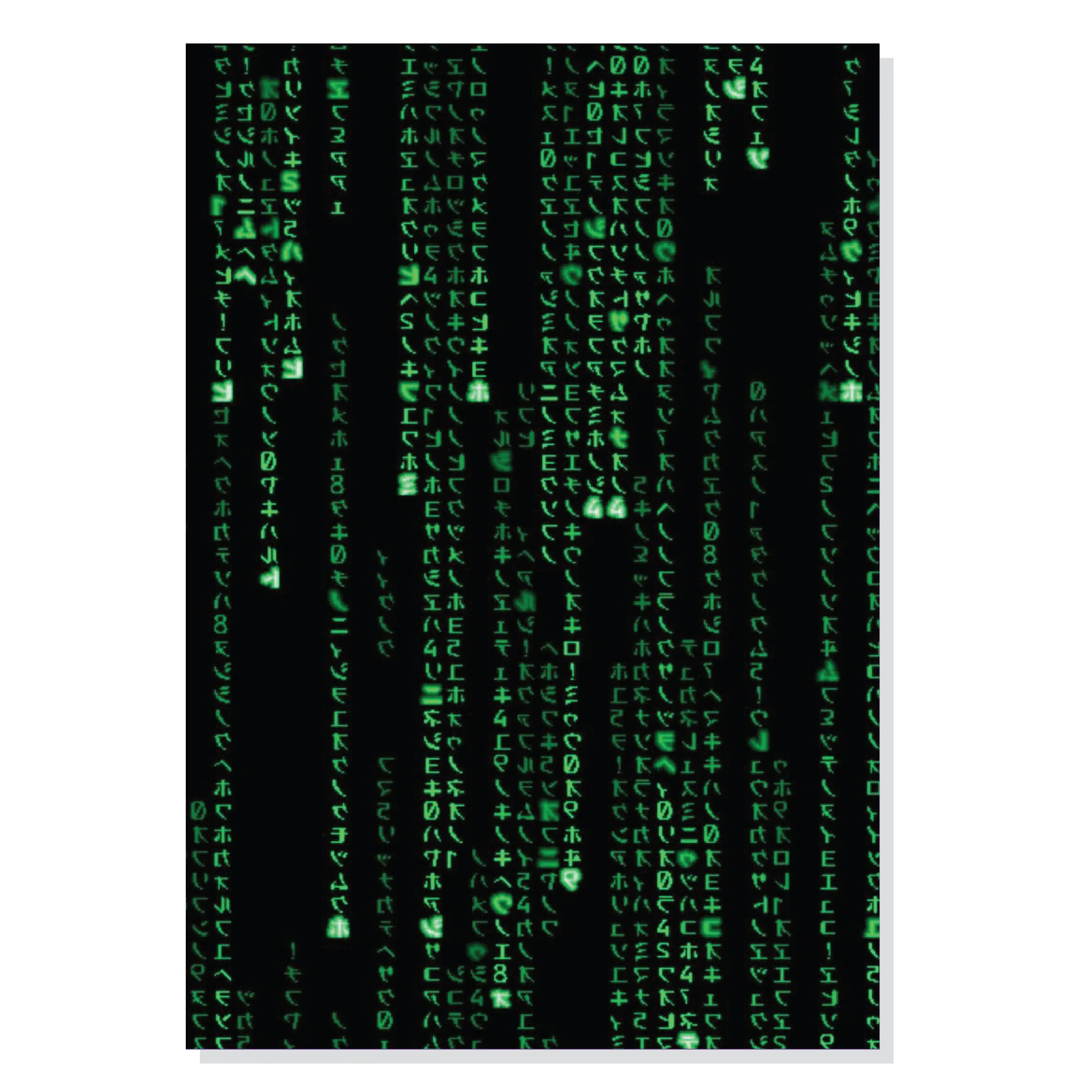 پوستر طرح فیلم ماتریکس مدل M0365