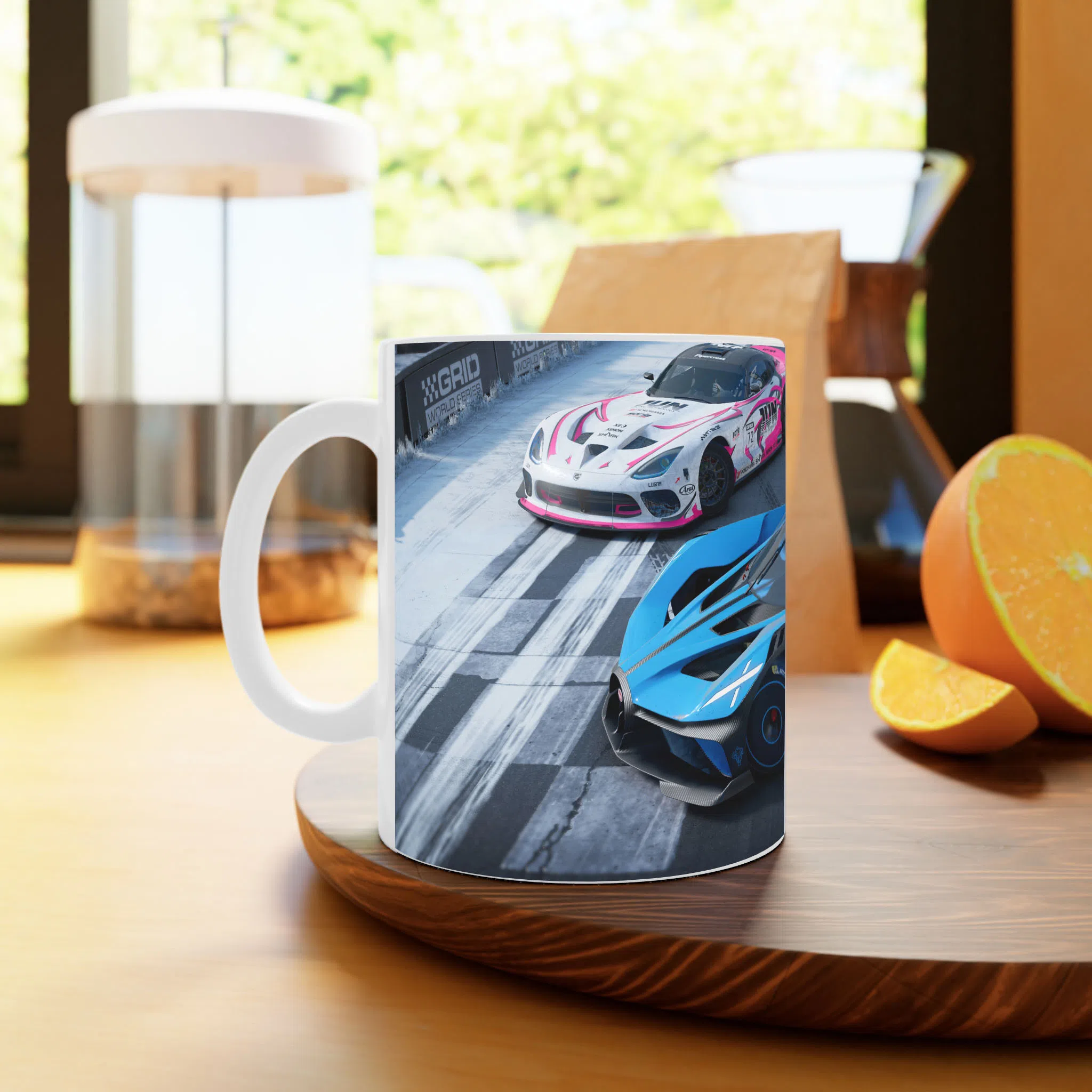 ماگ لیمینات طرح بازی Grid Legends Game کد NM7967 — تصویر 3