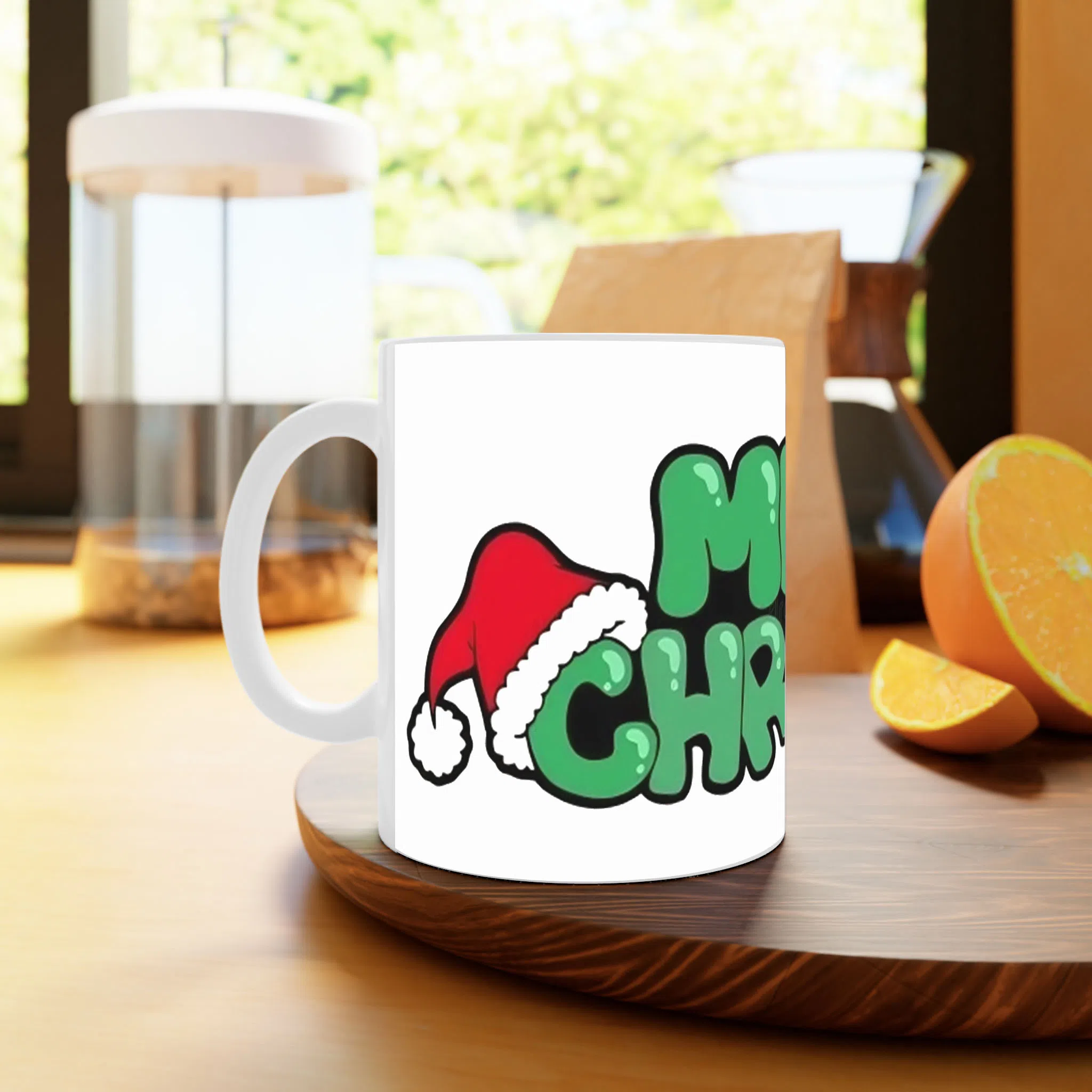 ماگ لیمینات طرح کریسمس مبارک Merry Christmas کد NM13593 — تصویر 3