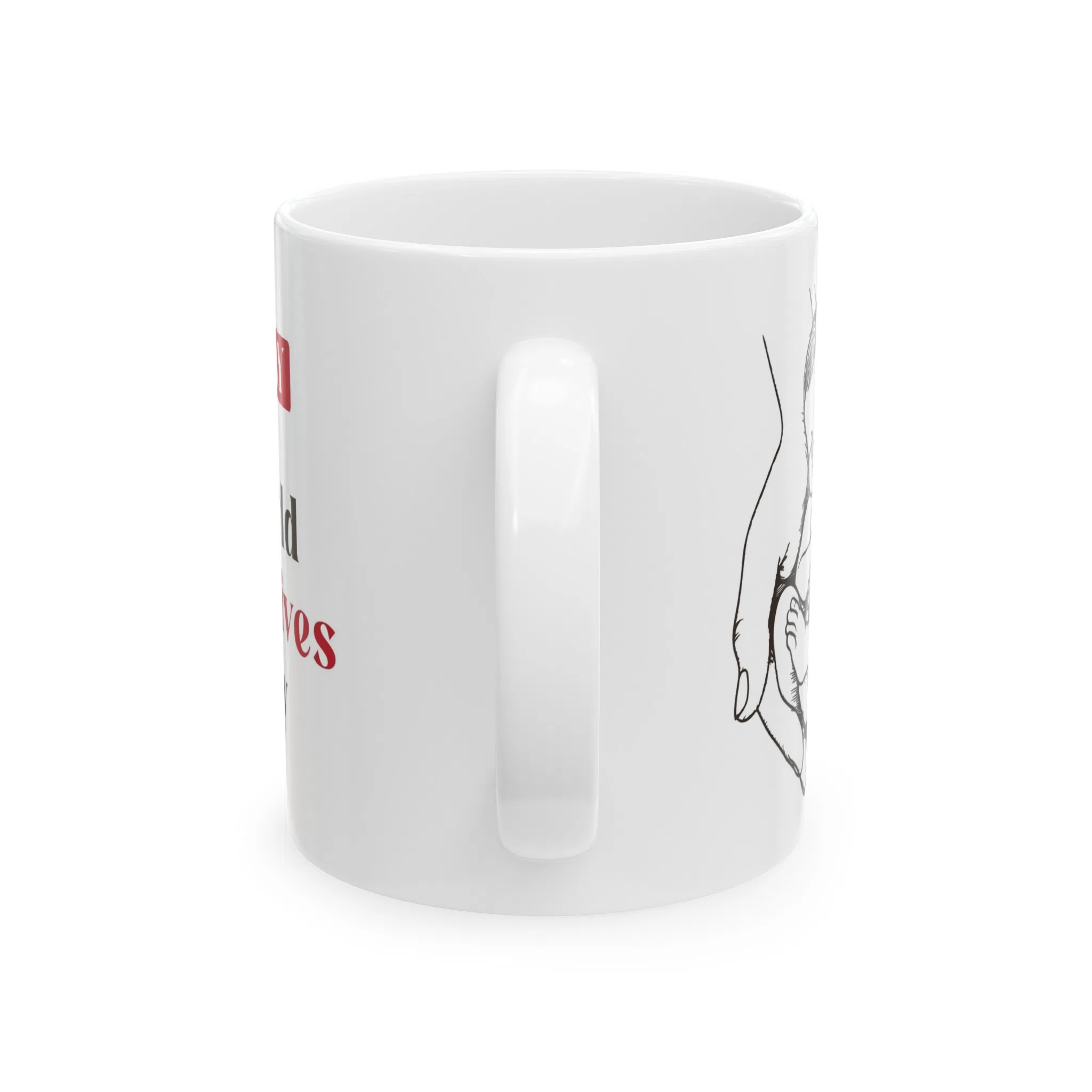 ماگ طرح روز ماما مدل NM3332 — تصویر 6