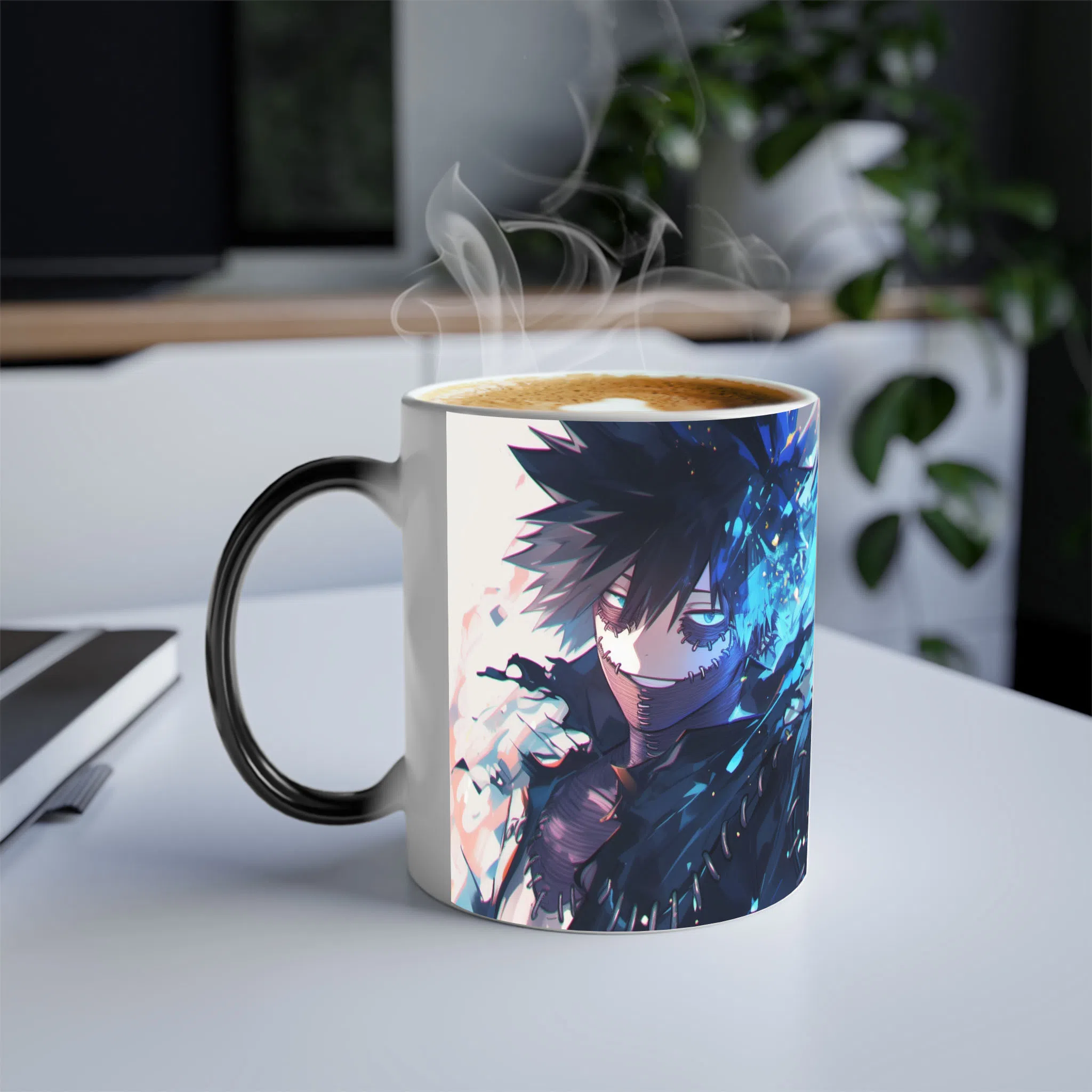 ماگ حرارتی لیمینات طرح انیمه My Hero Academia - Dabi کد NM0998 — تصویر 3