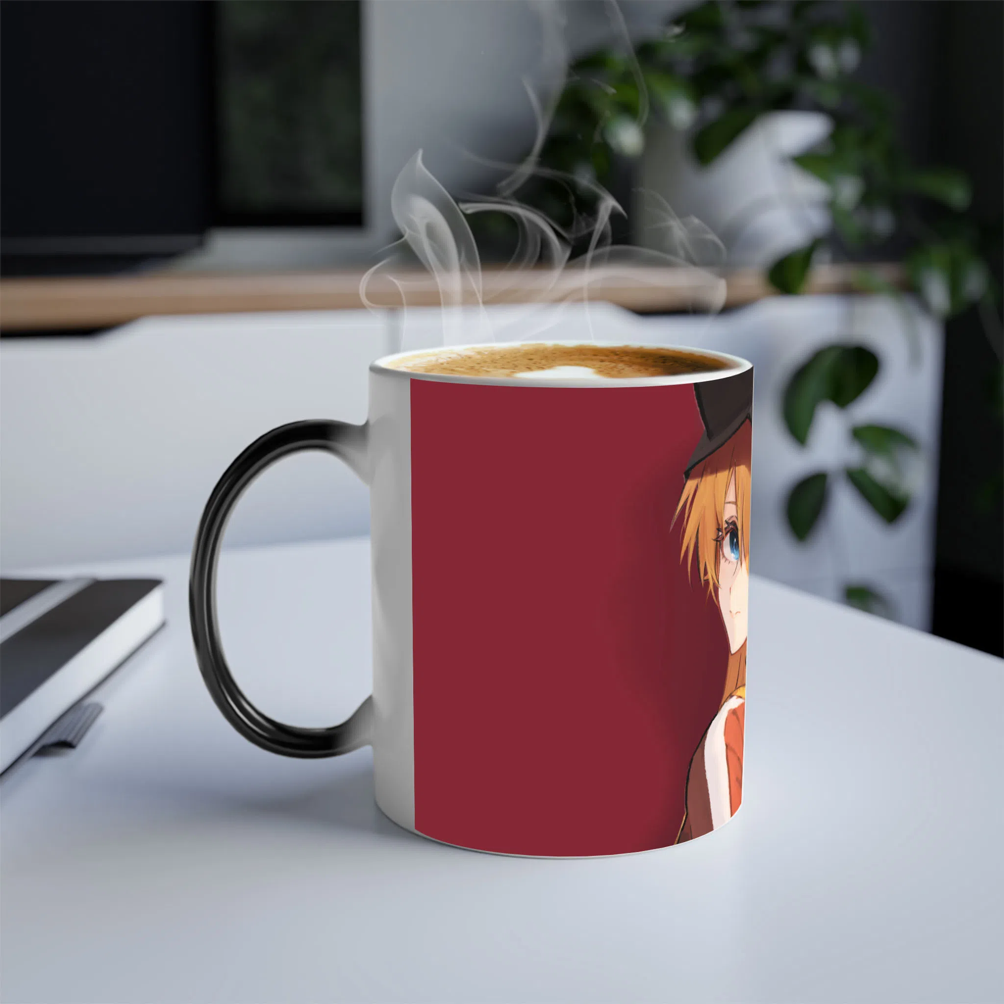 ماگ حرارتی لیمینات طرح انیمه Evangelion کد NM0796 — تصویر 3