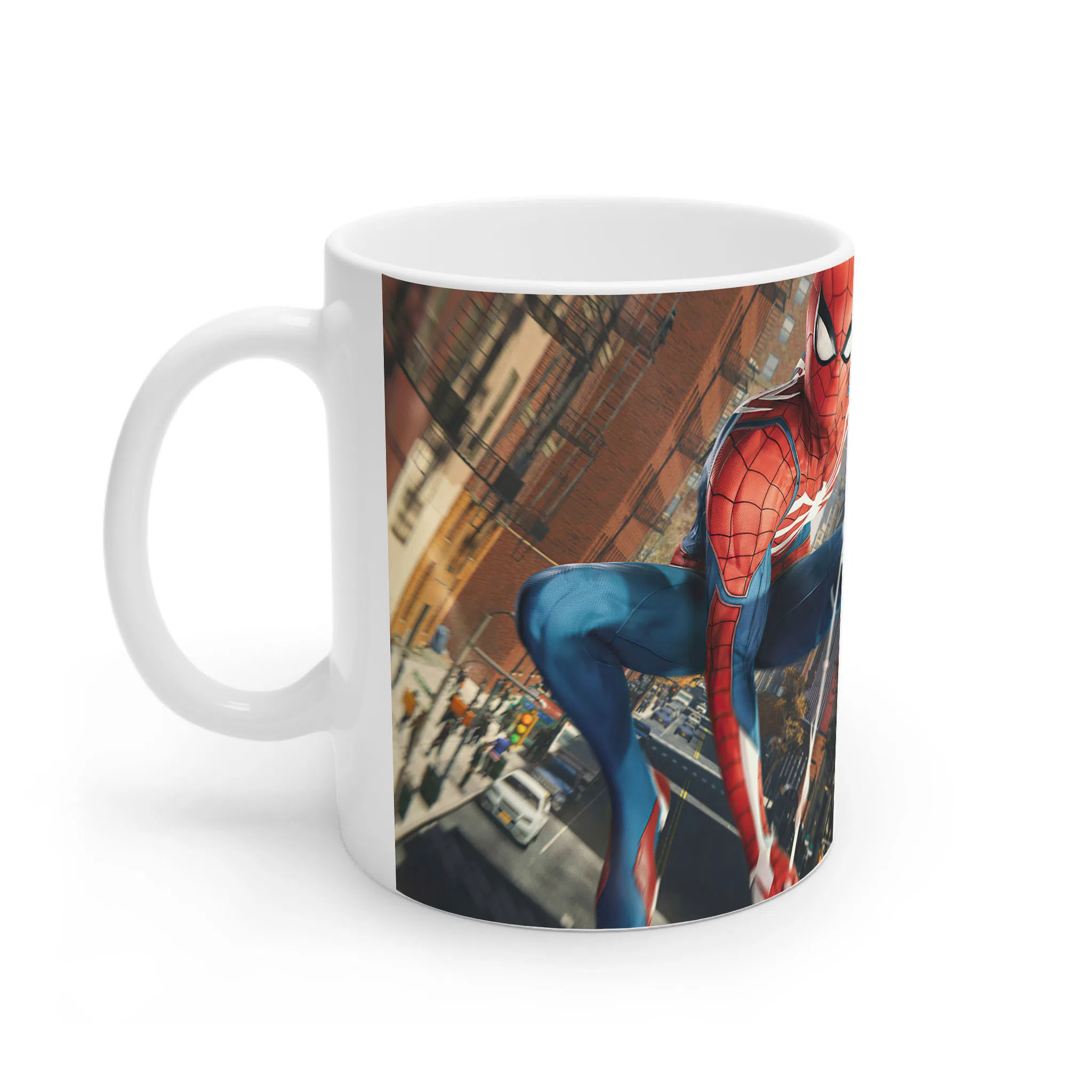 ماگ لیمینات طرح Spider Man Game کد NM9479 — تصویر 2