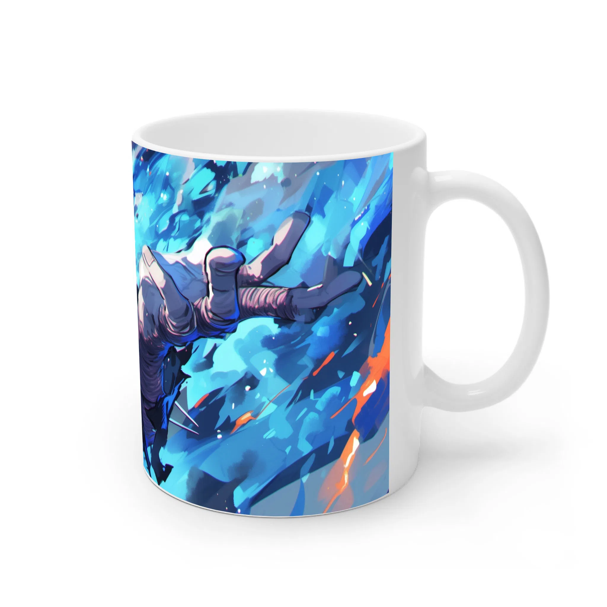 ماگ لیمینات طرح انیمه My Hero Academia - Dabi کد NM0998 — تصویر 2