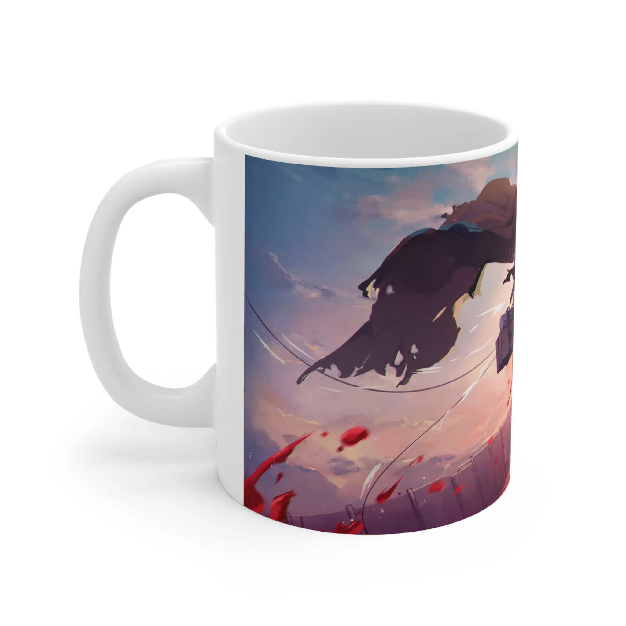 ماگ طرح انیمه اتک ان تایتان Attack on the Titan مدل NM2590 — تصویر 2