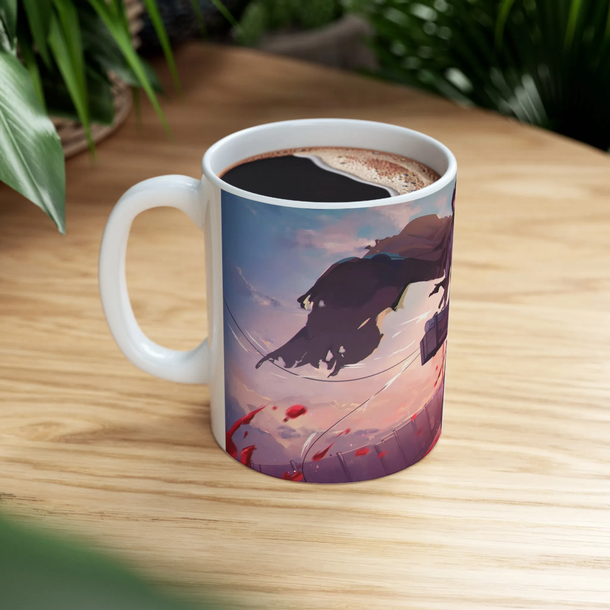 ماگ طرح انیمه اتک ان تایتان Attack on the Titan مدل NM2590 — تصویر 4
