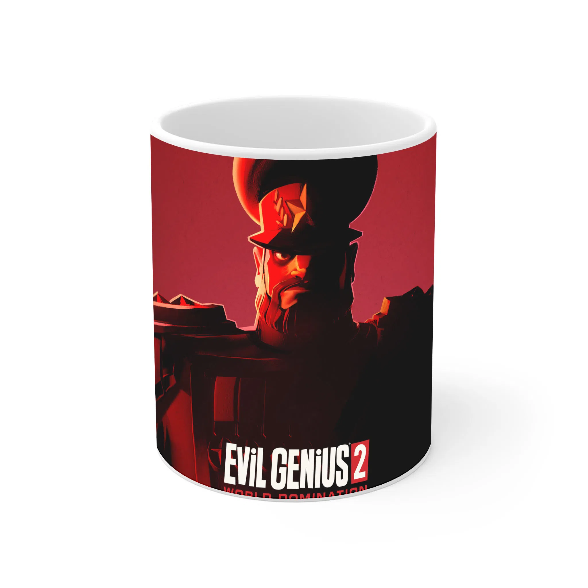 ماگ لیمینات طرح بازی Evil Genius Game کد NM7138 — تصویر 2