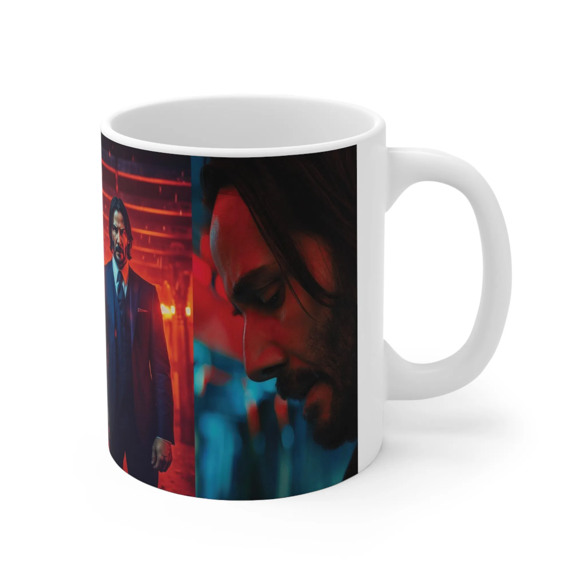 ماگ طرح فیلم جان ویک کیانو ریوز John Wick Movie Keanu Reeves مدل NM1416 — تصویر 2